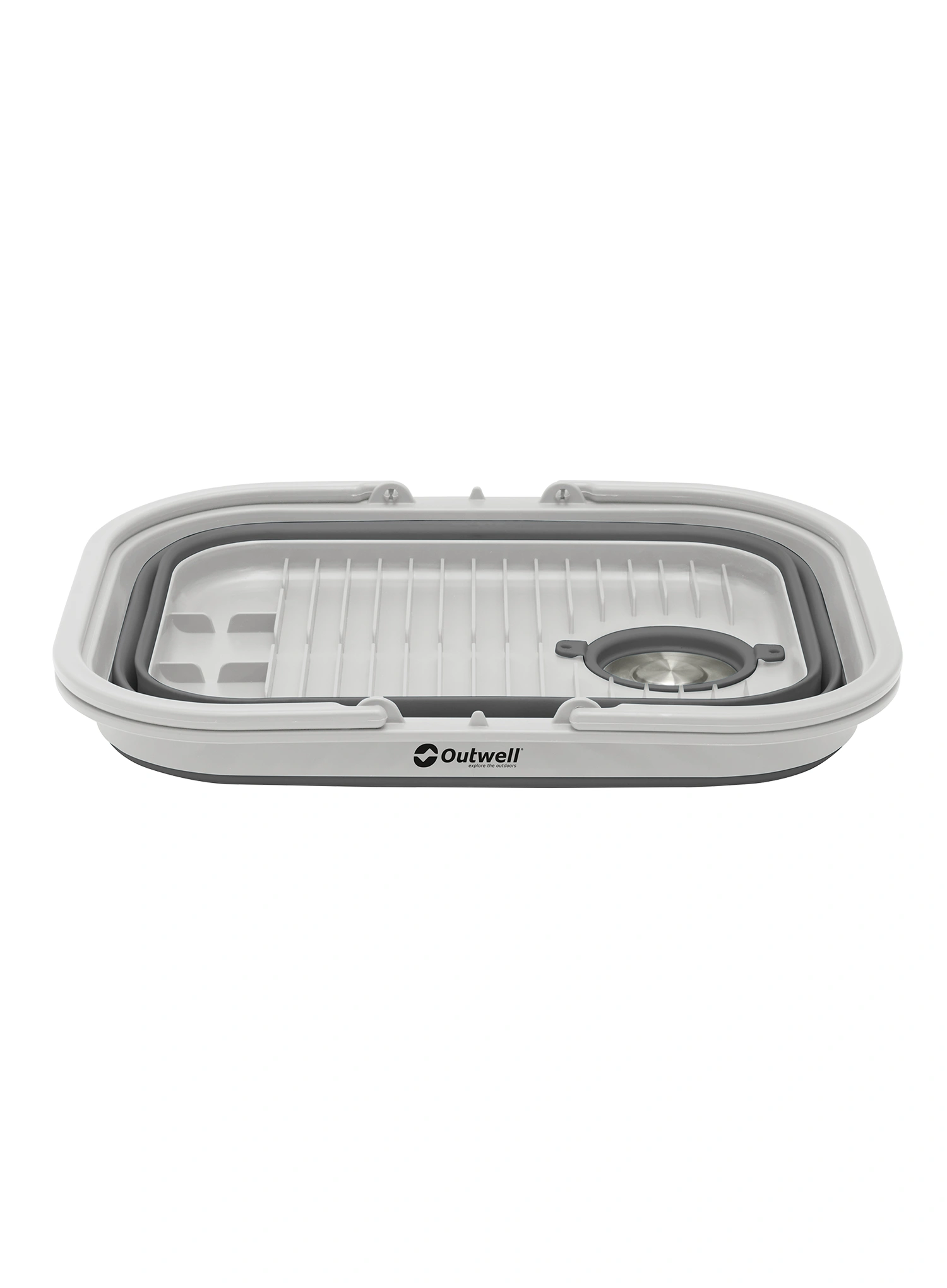 Umývadlo Outwell Collaps Washing Base w/handle & Lid - grey mist