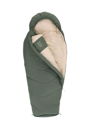 Spací vak pre dieťa Outwell Convertible Junior (120-150 cm) - dusty green