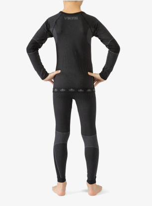 Termo pradlo detske Viking Base Layer Riko Set - black