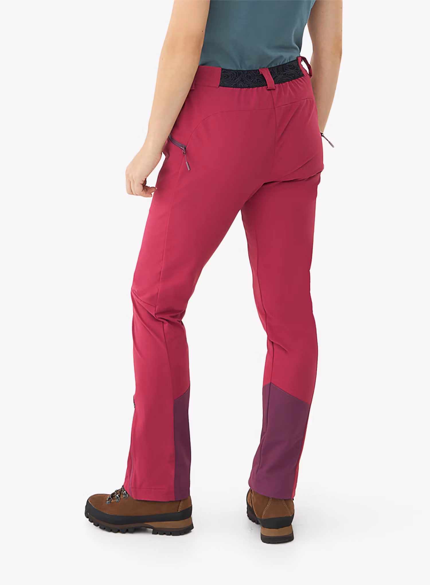 Turistické nohavice dámske Viking Expander Warm - fuchsia
