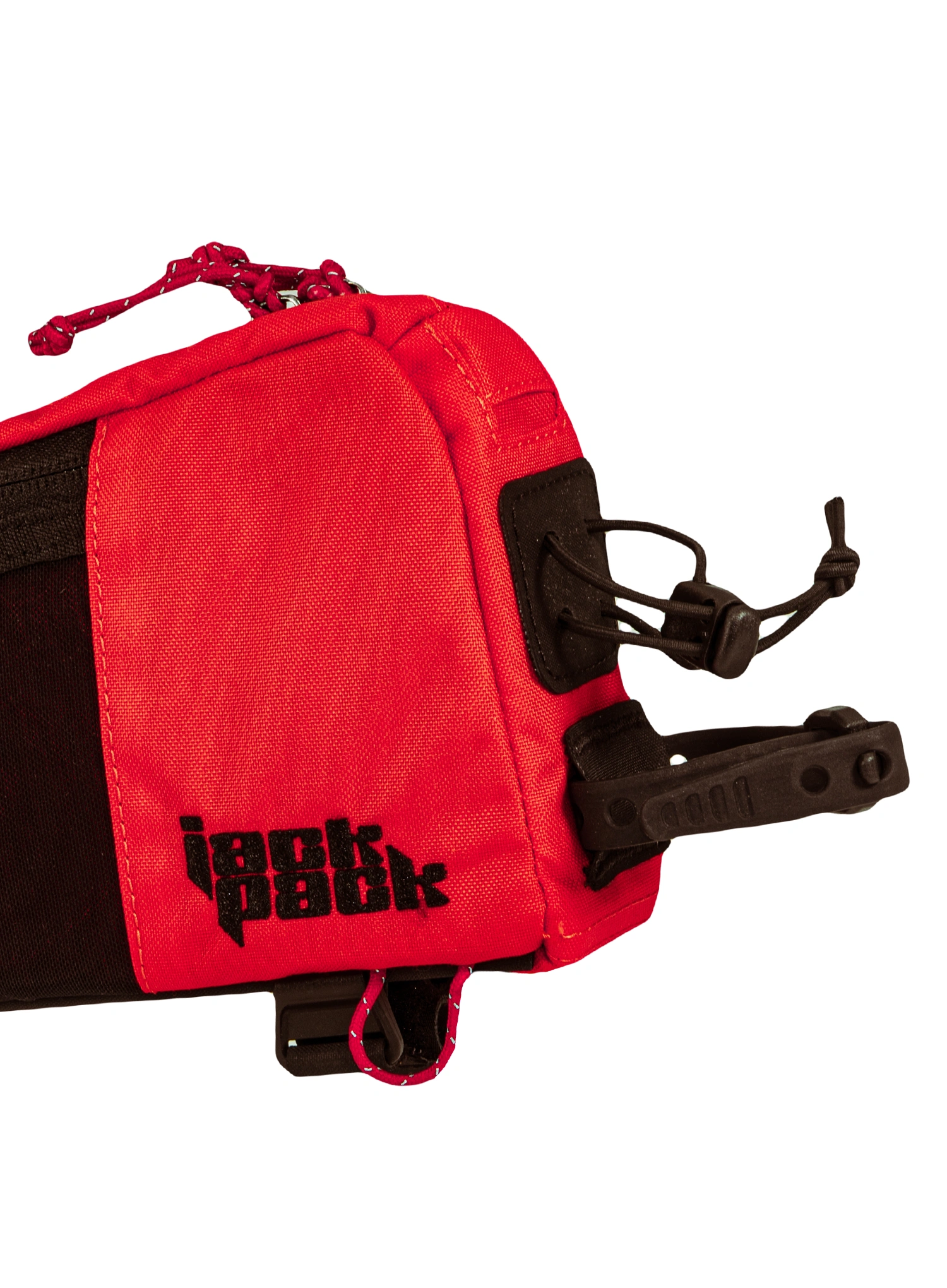 Taška na rám bicykla Jack Pack Płetwa RGB - red