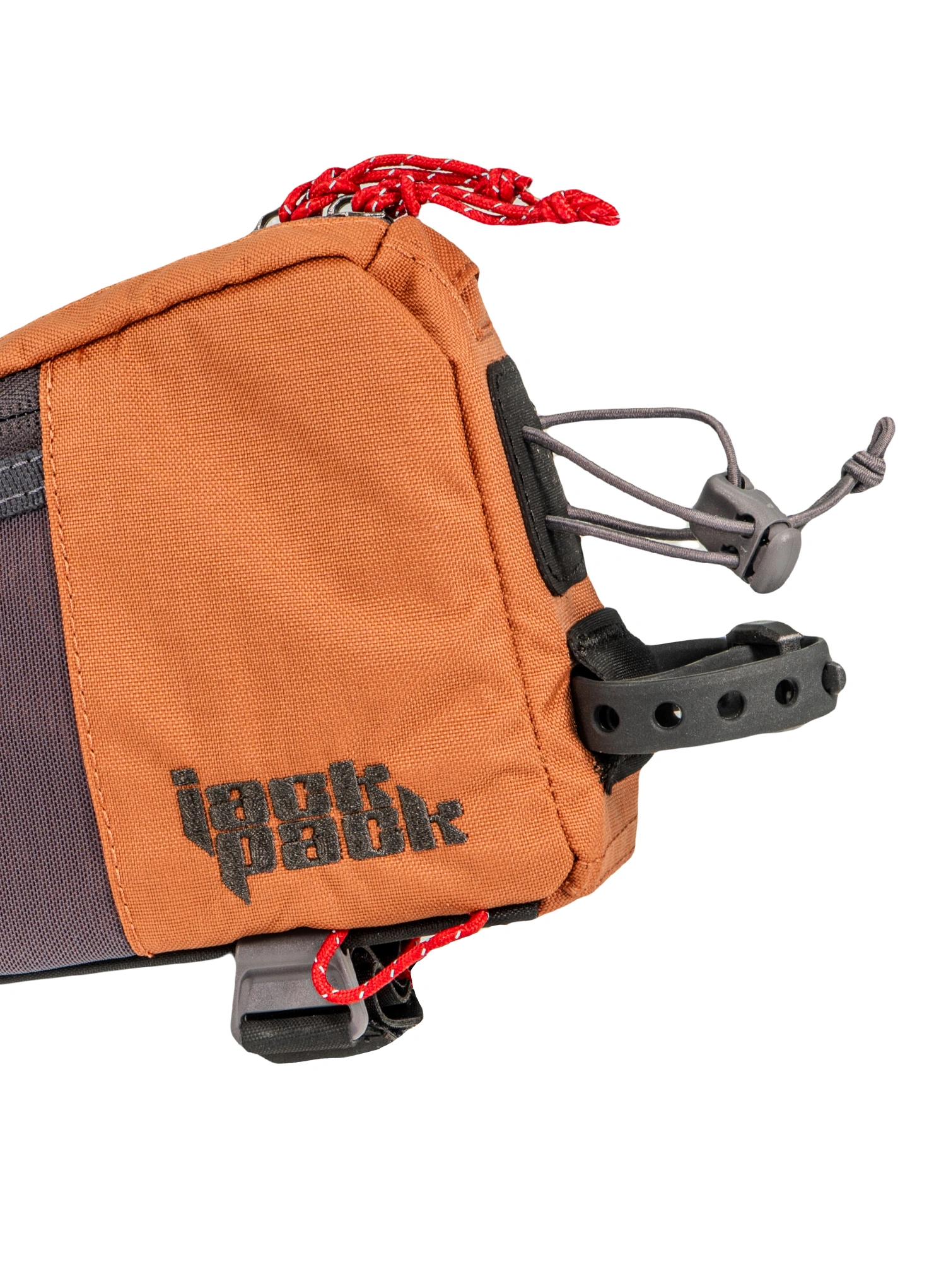 Taška na rám bicykla Jack Pack Płetwa RGB - brick