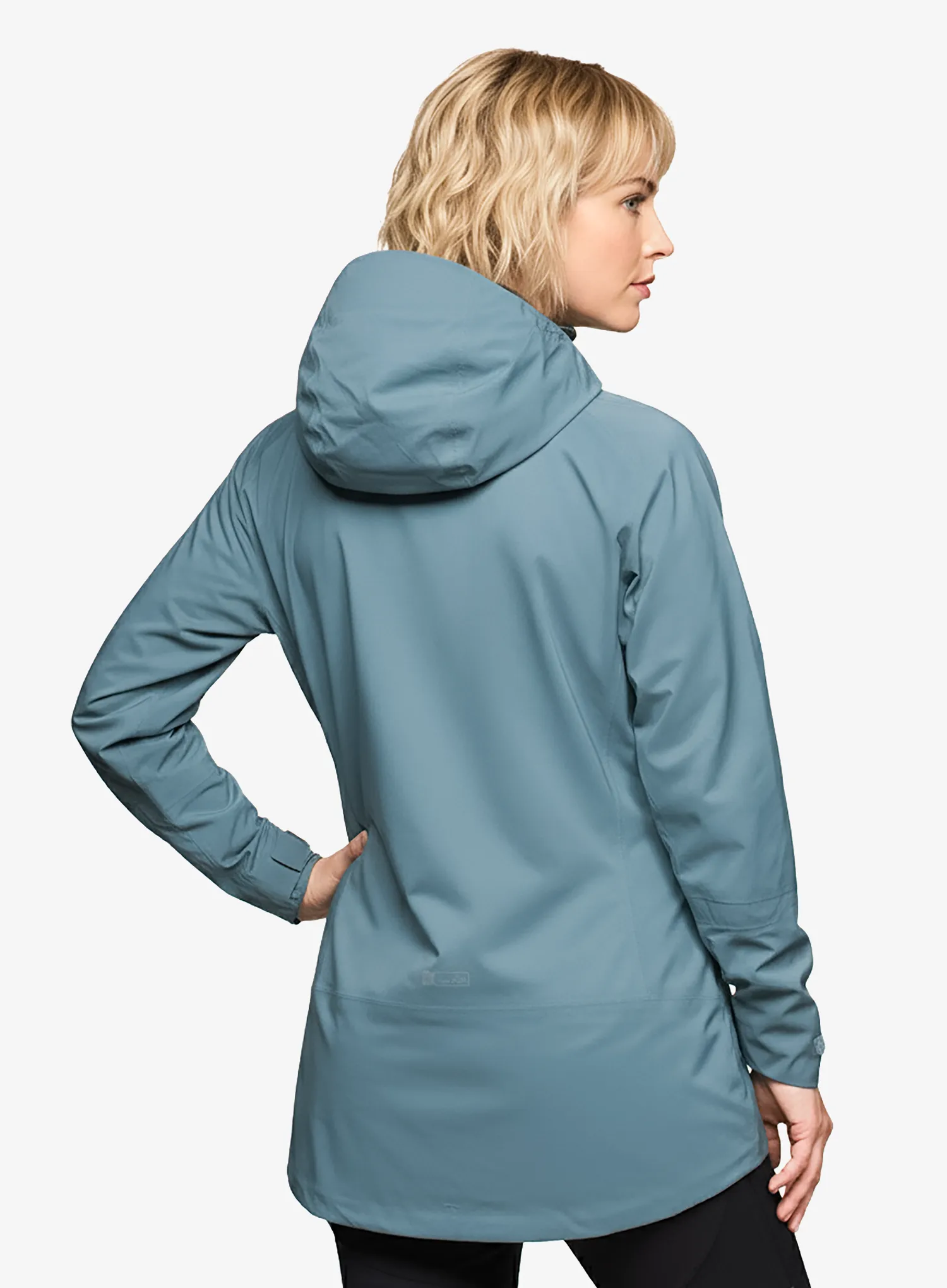 Nepremokavá bunda dámska Alpinus Selenga - grey/sage green