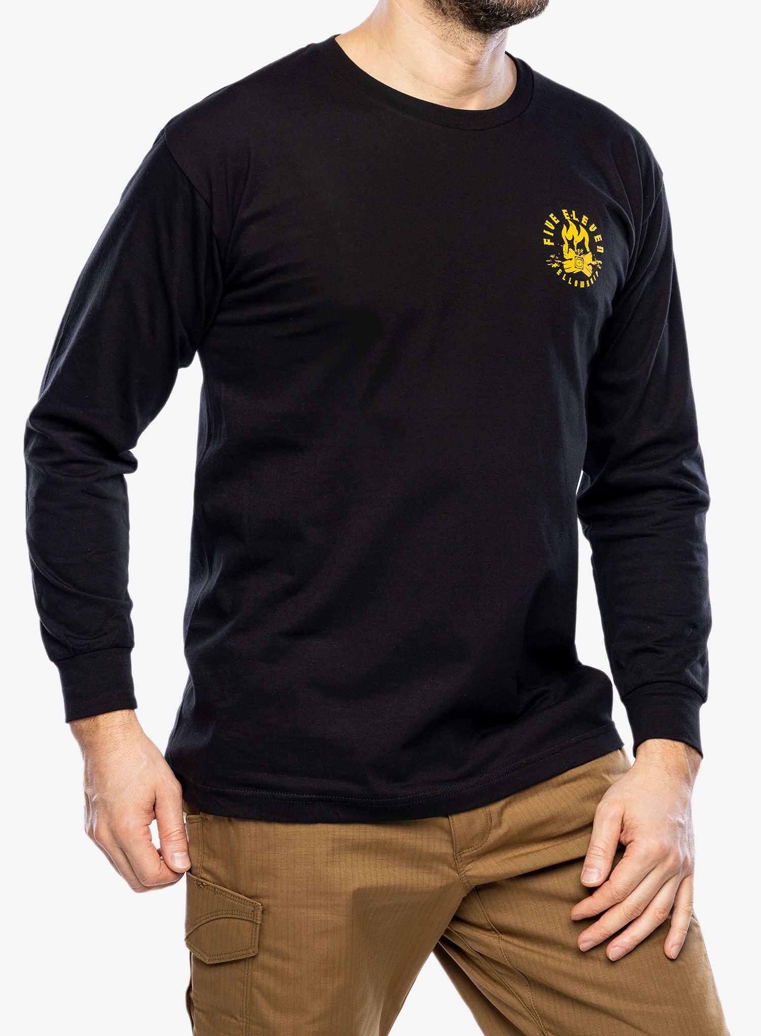Longsleeve 5.11 Fellowship L/S Tee - black