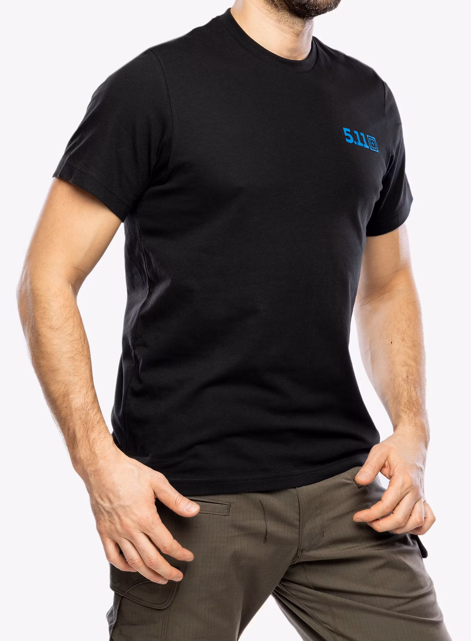 Bavlnené tričko 5.11 Land Of The Free S/S Tee - black