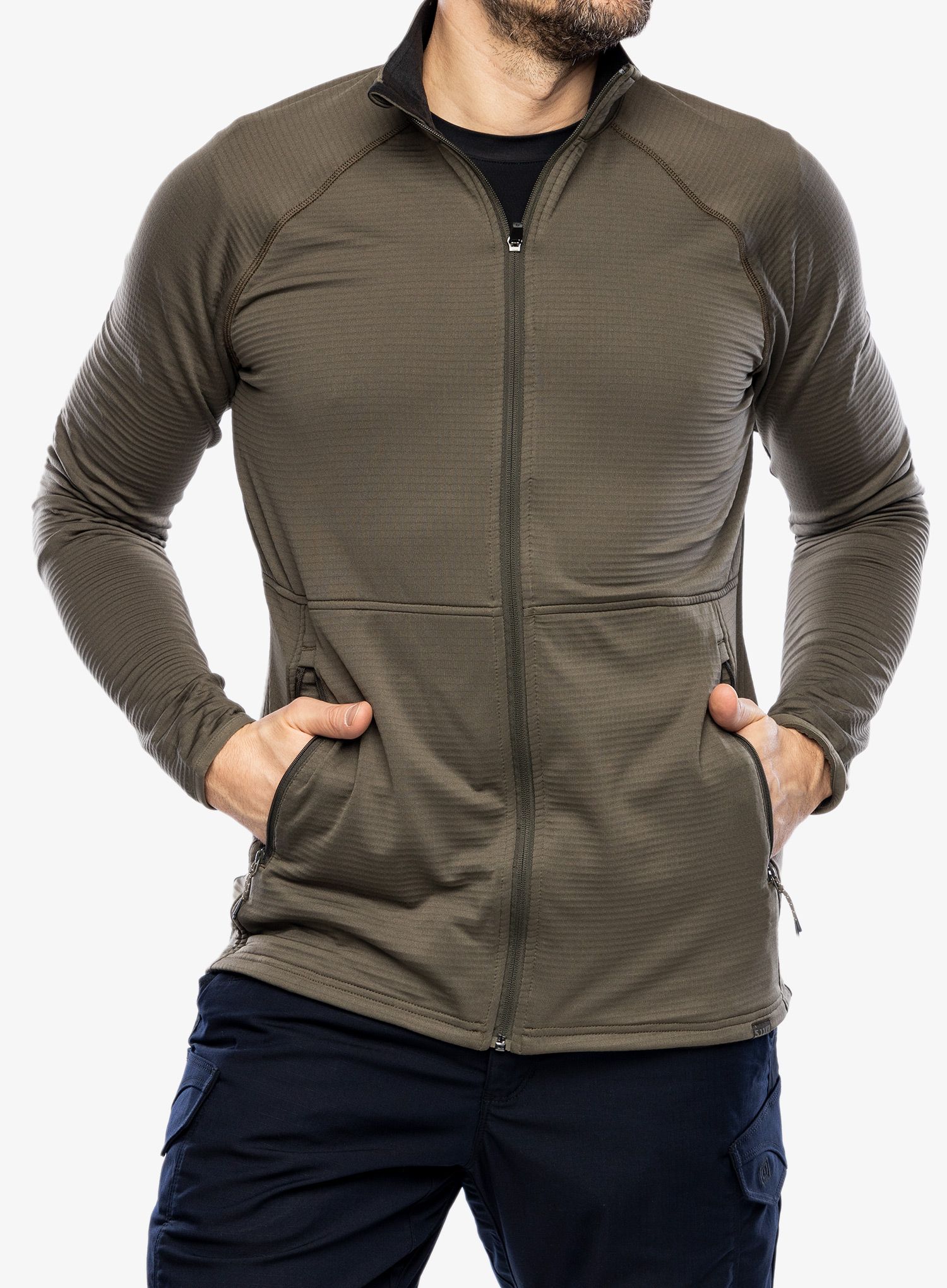 Flísová mikina 5.11 Stratos Full Zip - ranger green