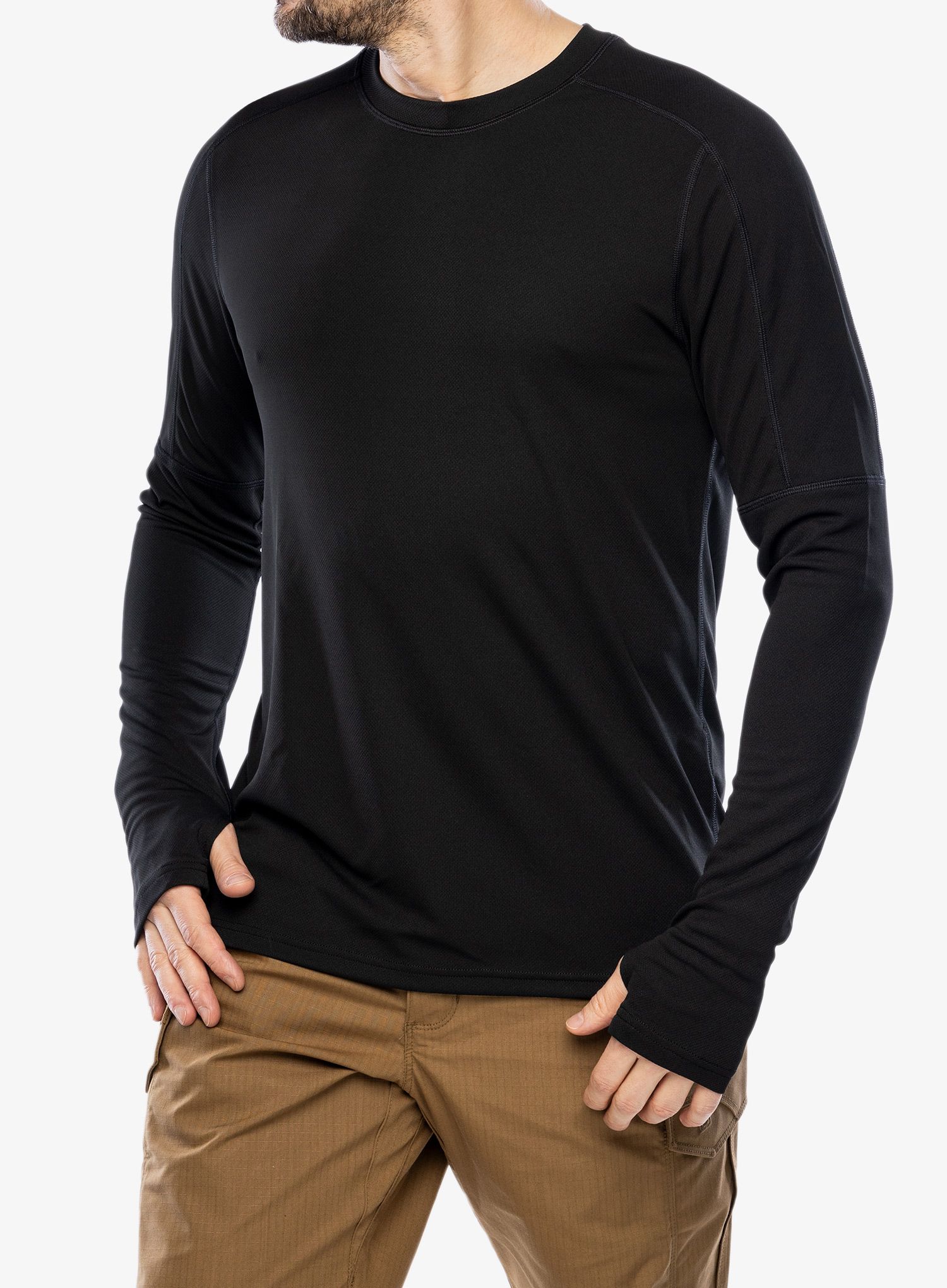 Funkčné tričko 5.11 Tropos Baselayer L/S Top - black
