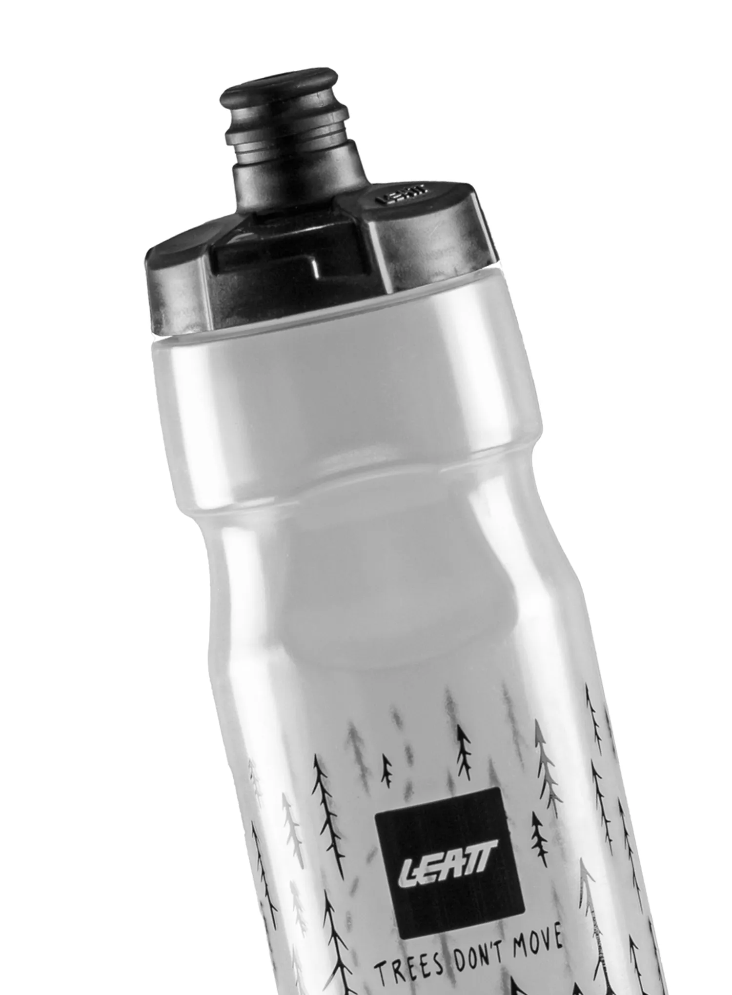 Fľaša na bicykel Leatt DuoValve 750 ml - clear