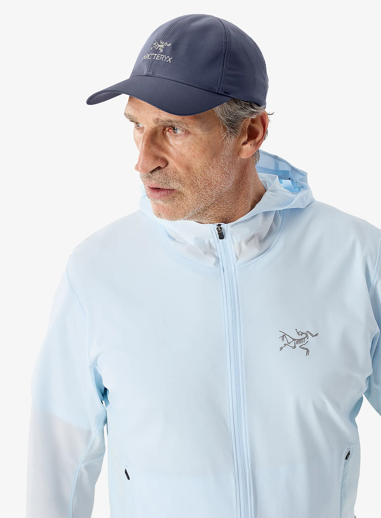 Šiltovka Arcteryx Bird Word Cap - dk stratus/habitat