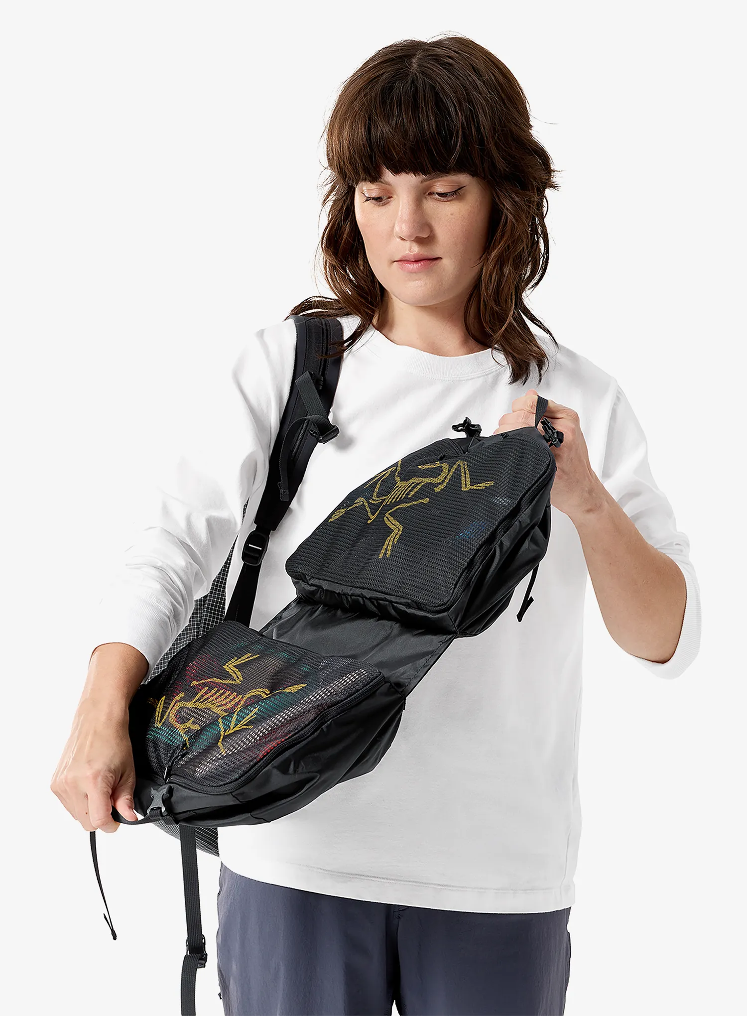 Cestovný organizér Arcteryx Index 10 Gear Organizer - 24k black