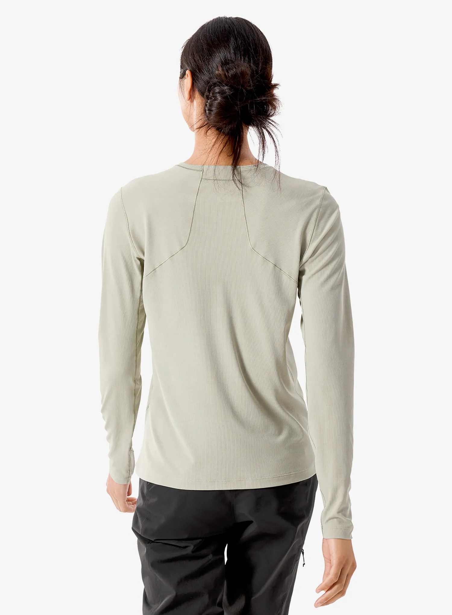 Lezecká mikina dámska Arcteryx Sunna Crew LS - habitat