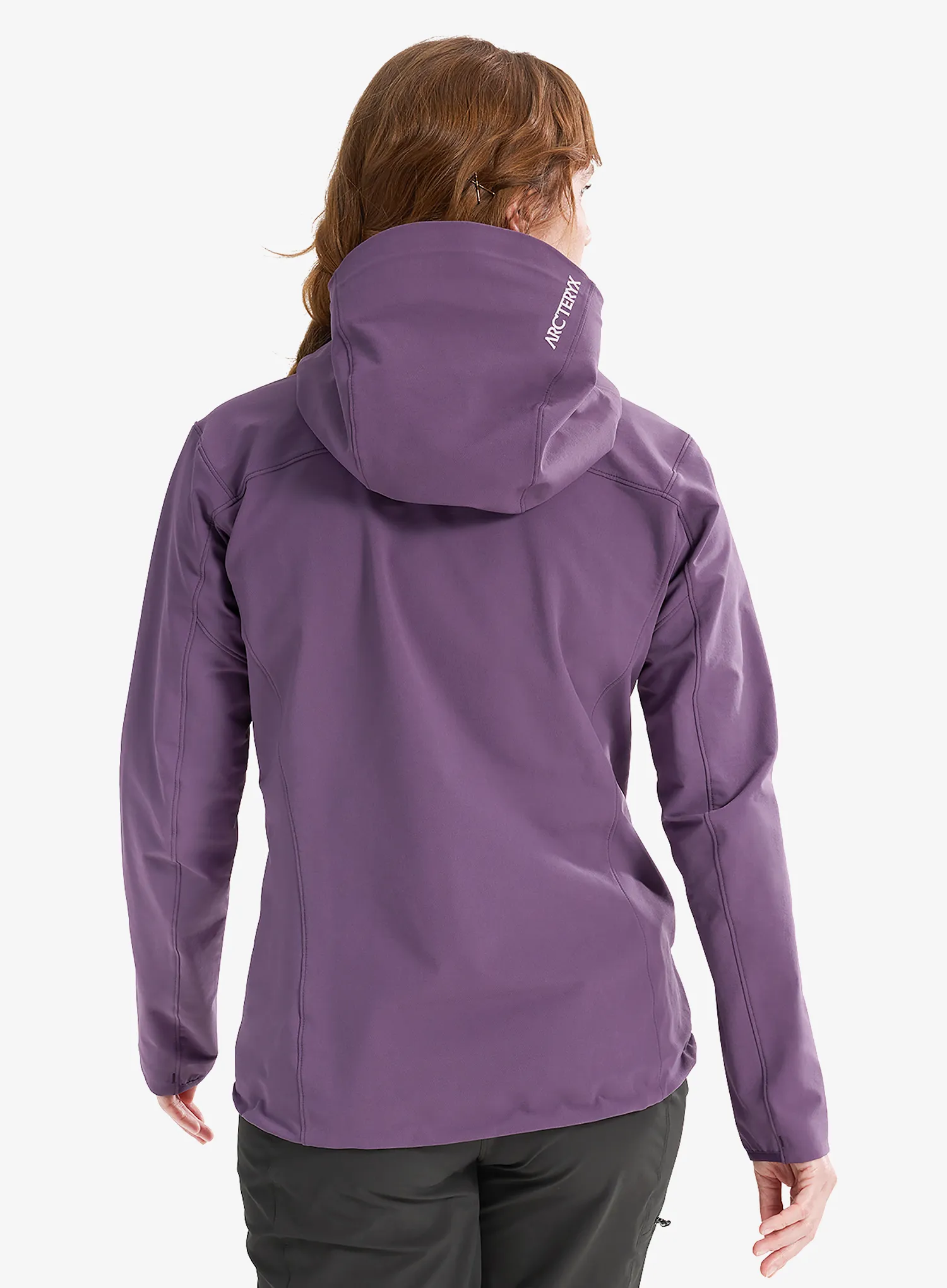 Softshellová bunda dámska Arcteryx Gamma Hoody - moondrop