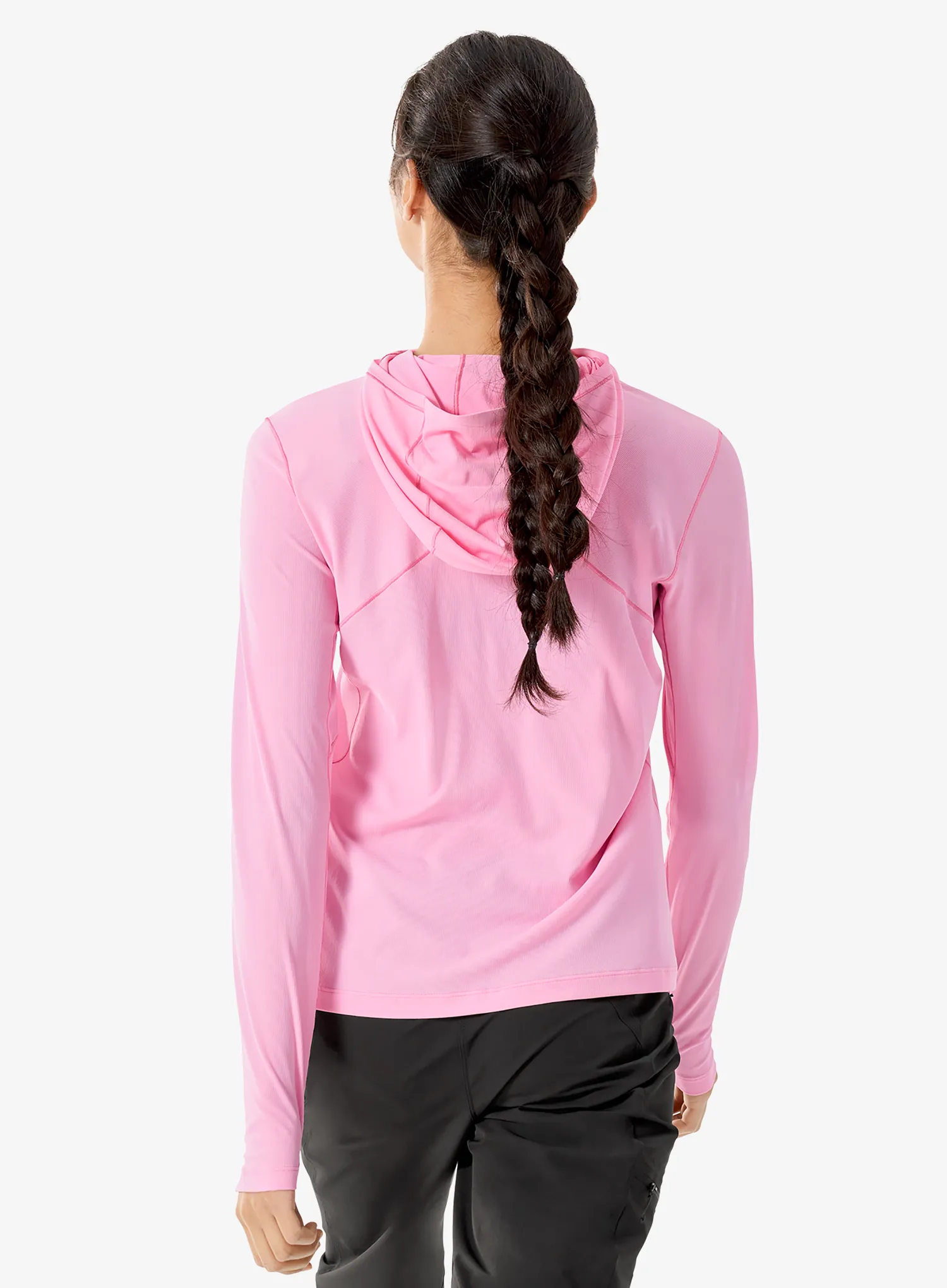 Mikina dámska Arcteryx Sunna Hoody - pineberry