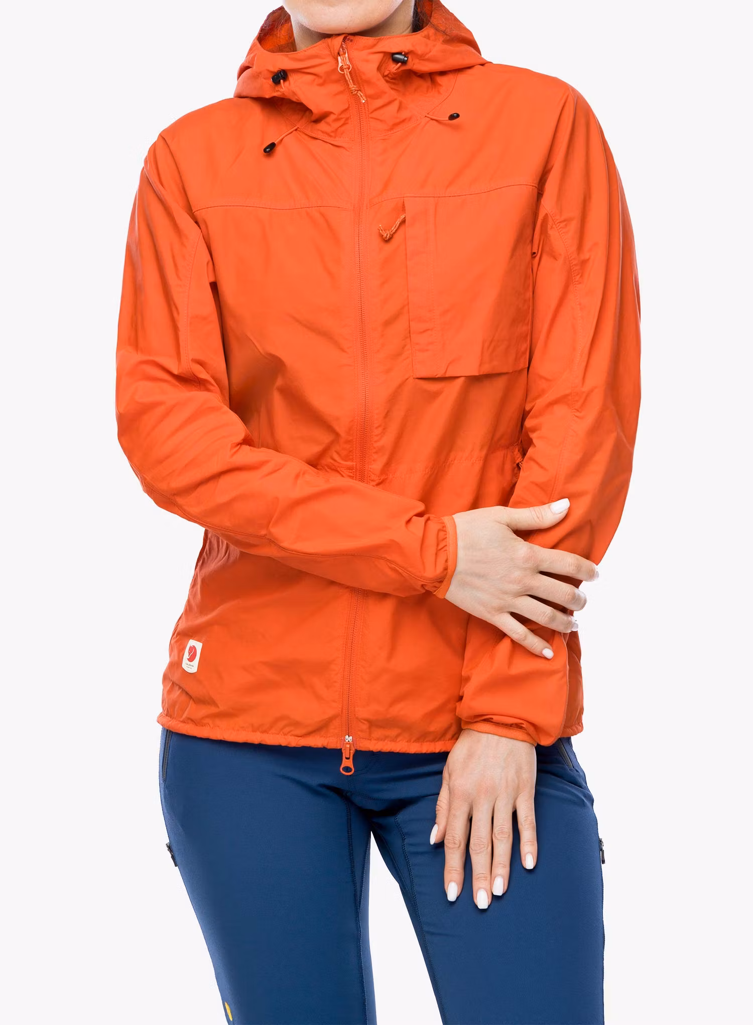 Bunda dámska Fjallraven High Coast Wind Jacket - flame orange
