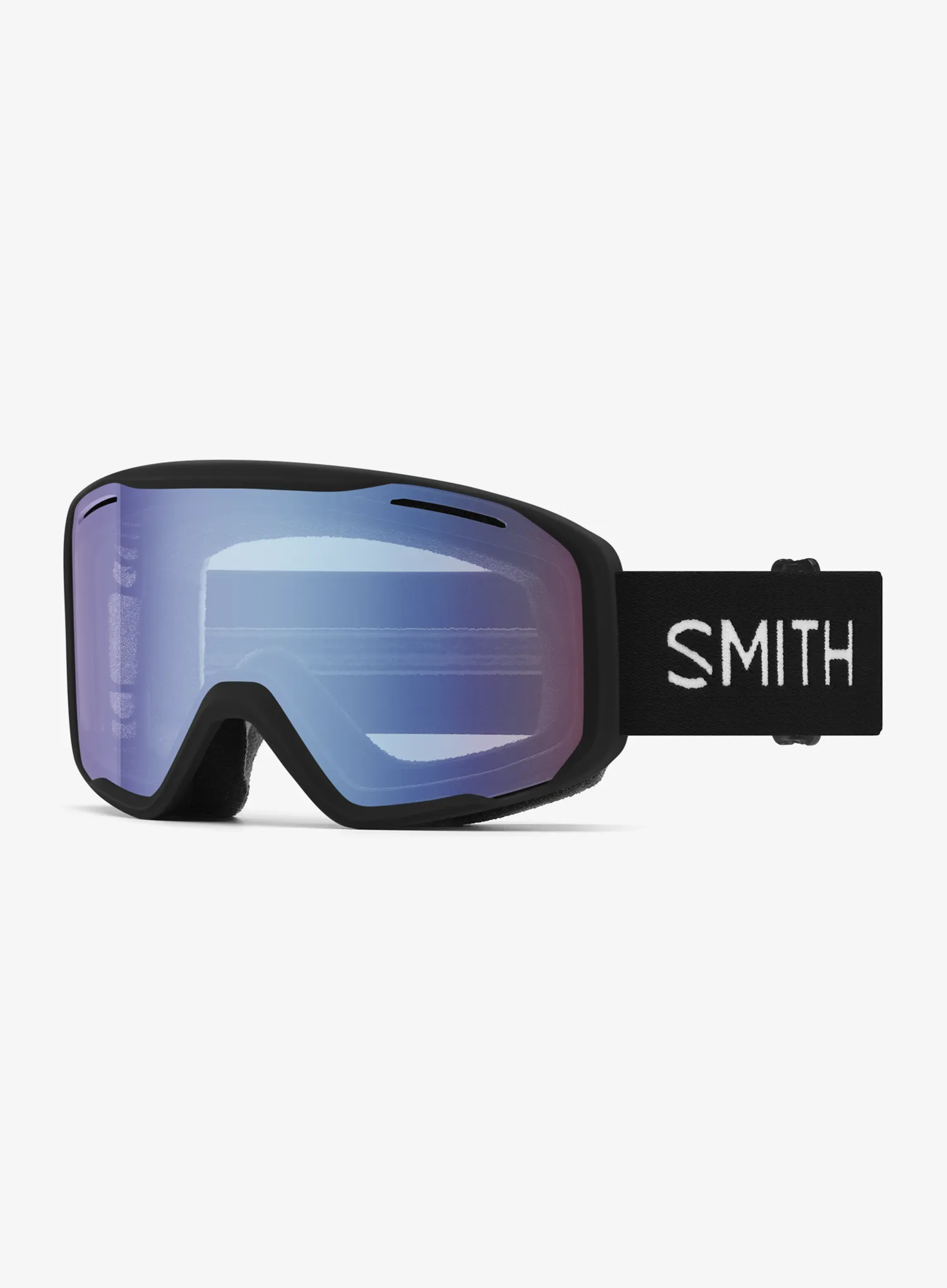 Lyžiarske okuliare Smith Blazer - blk/blue sensor mirror antifog