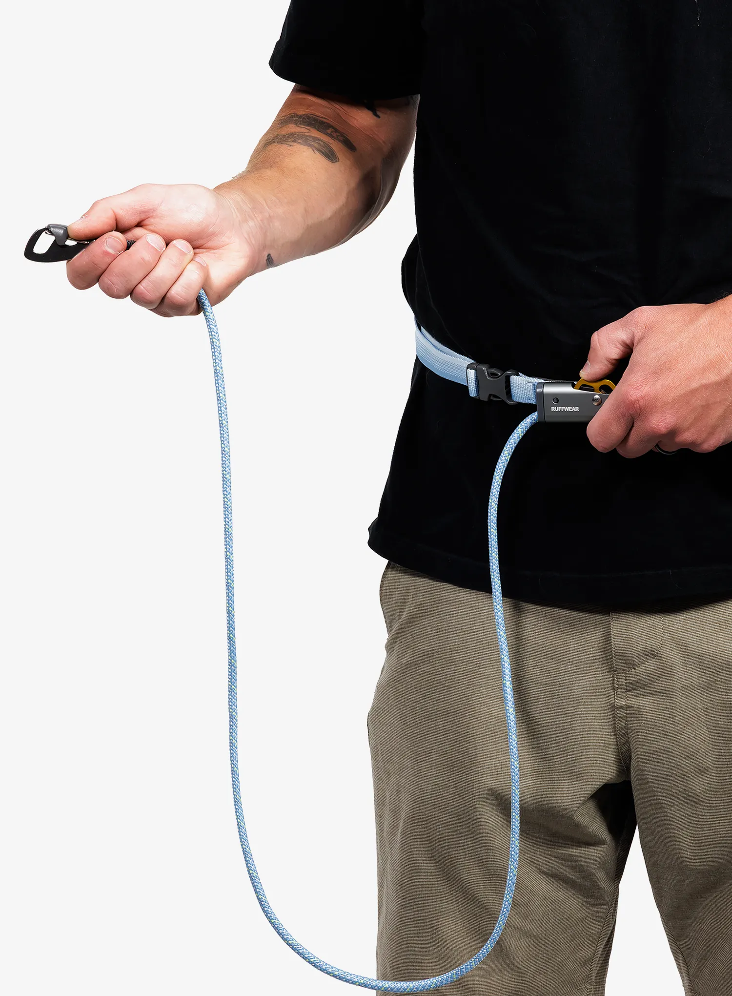 Vodítko pre psa Ruffwear Hitch Hiker Leash - sunny lime