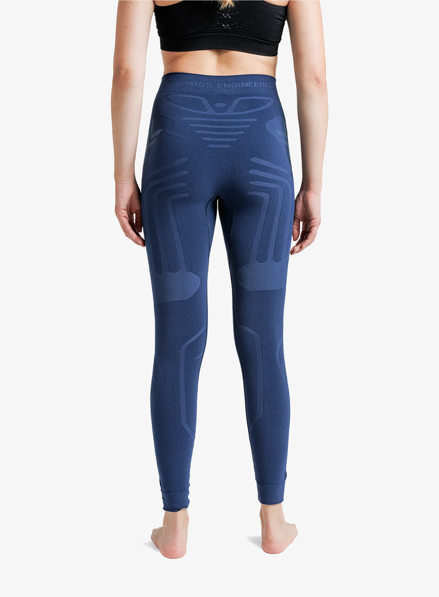 Dámske funkčné legíny X-Bionic Heatloop Pants - marine