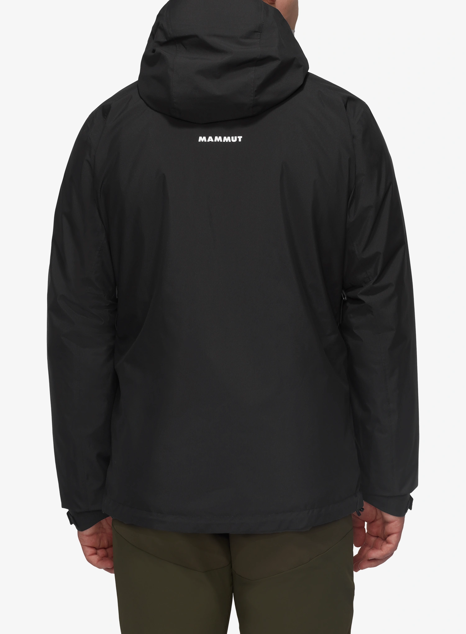 Bunda Mammut Alto Light 3 in 1 HS Hooded Jacket - black/black