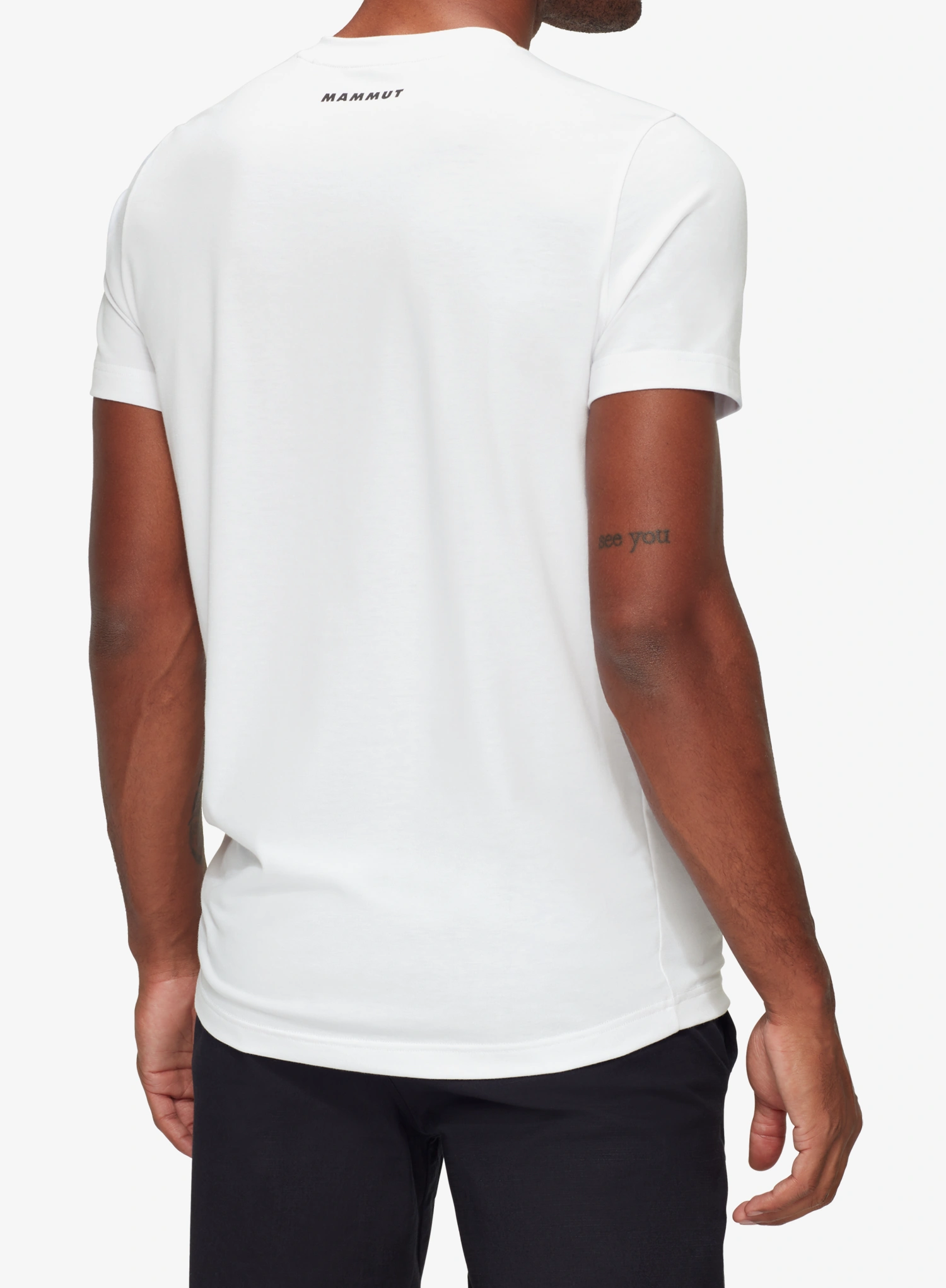Tričko s potlačou Mammut Trovat T-Shirt Mammut - white