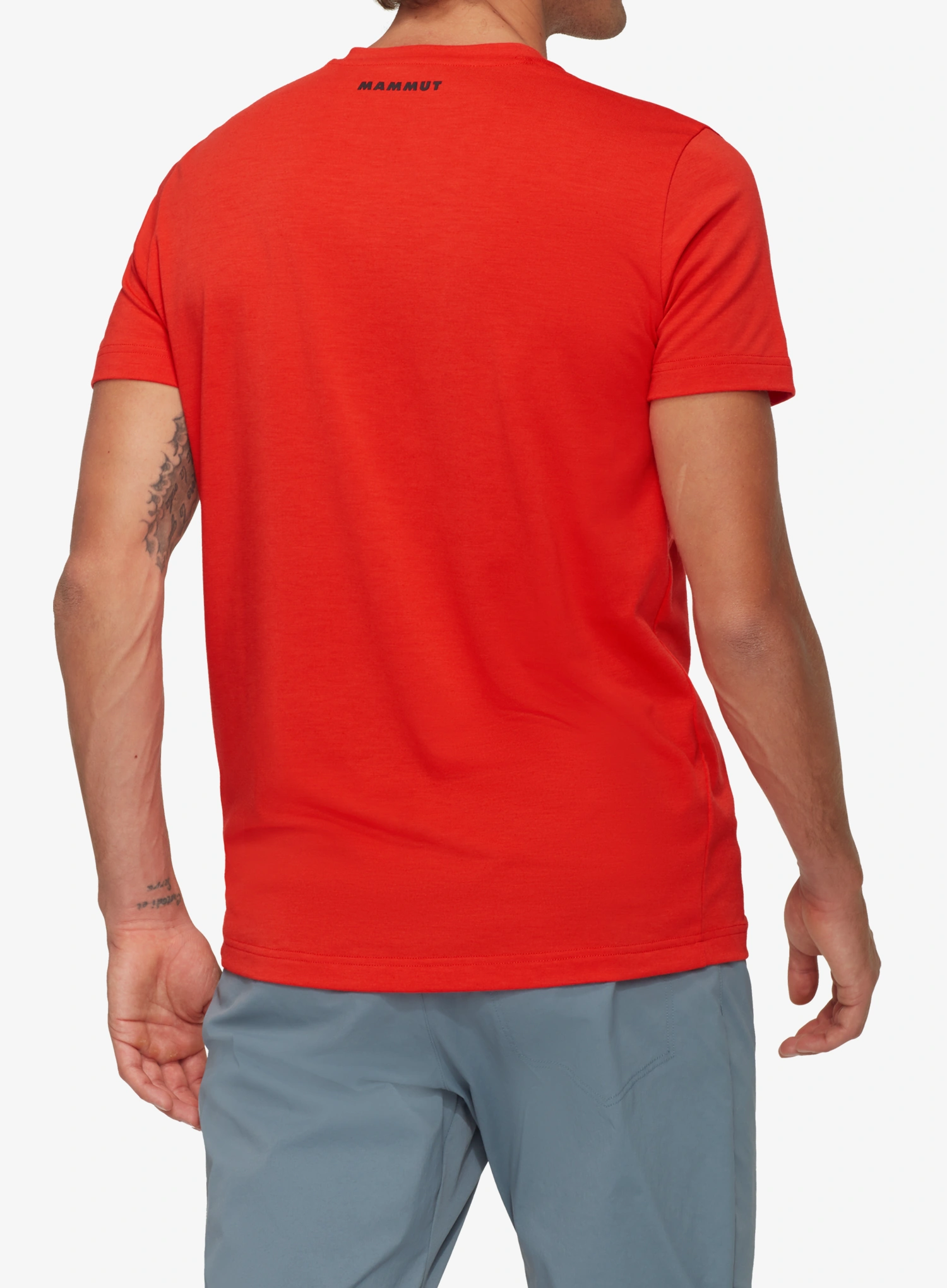 Tričko s potlačou Mammut Trovat T-Shirt Mammut - mammut red