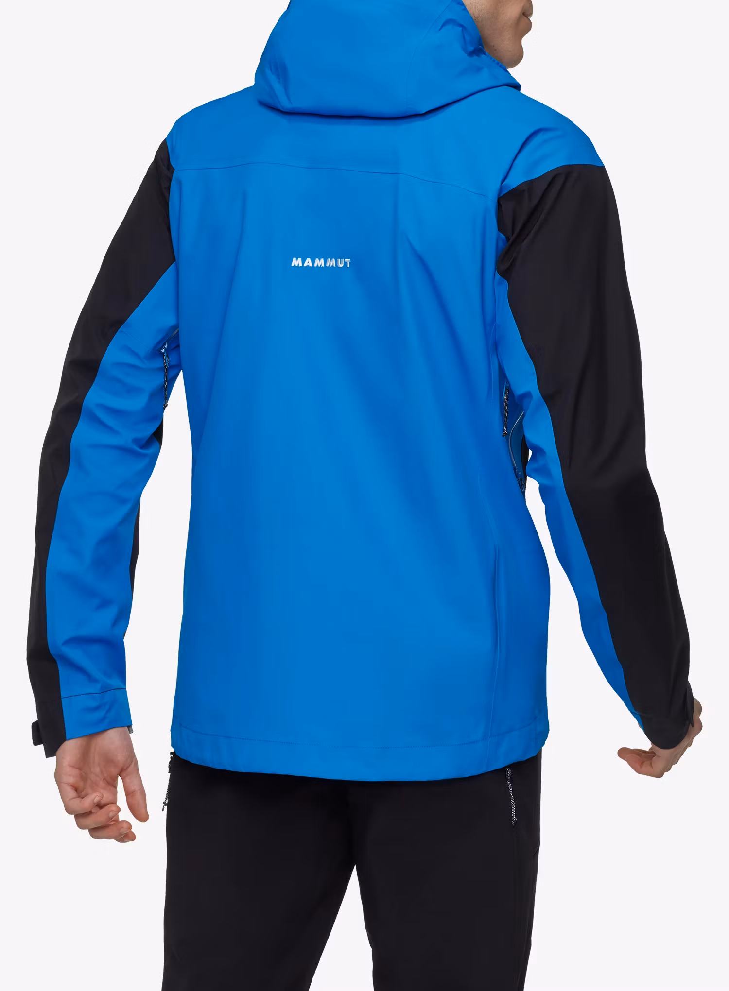 Bunda do dažďa Mammut Taiss HS Hooded Jacket - glacier blue/black