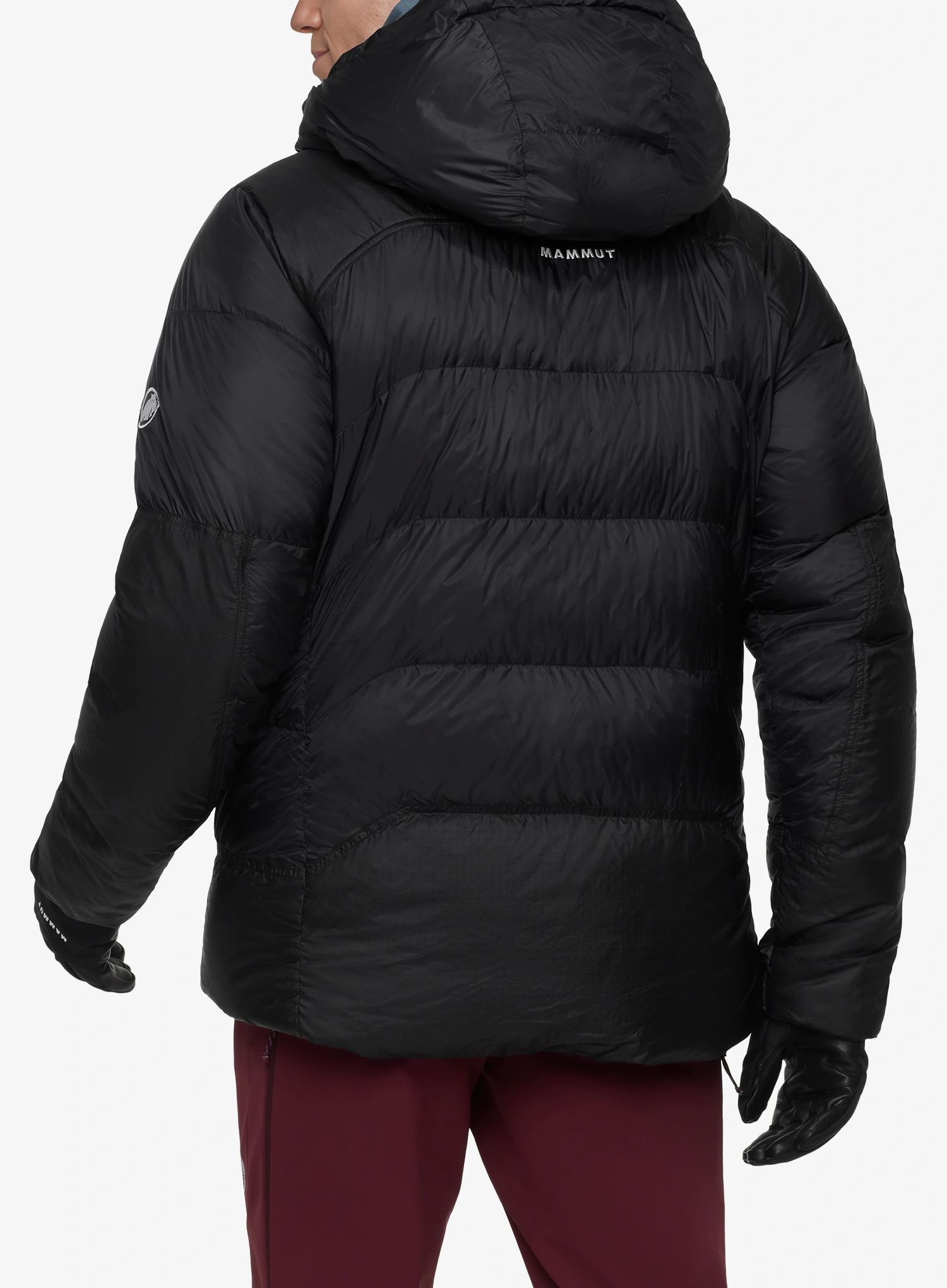 Páperová bunda Mammut Taiss Pro Belay IN Hooded Jacket - black