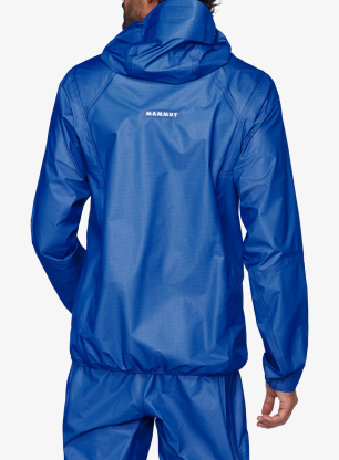 GORE TEX bunda Mammut Eiger Nordwand Light HS Hooded Jacket - eiger blue