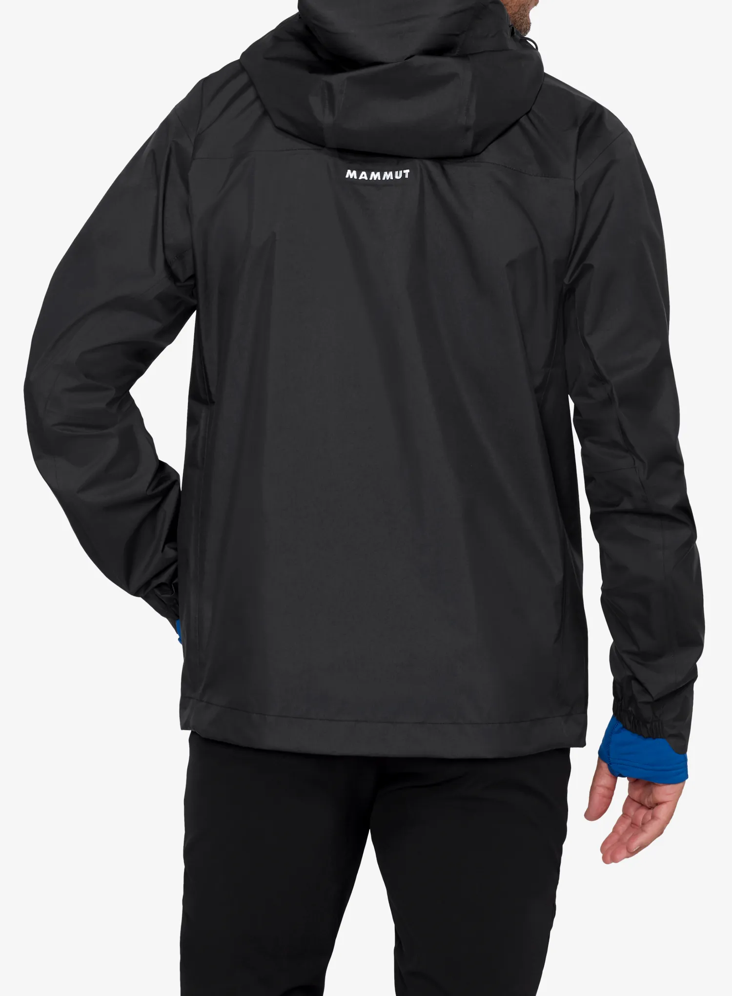 Nepremokavá bunda Mammut Taiss Light HS Hooded Jacket - black
