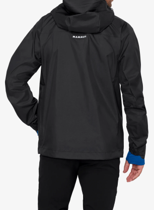 Nepremokavá bunda Mammut Taiss Light HS Hooded Jacket - black