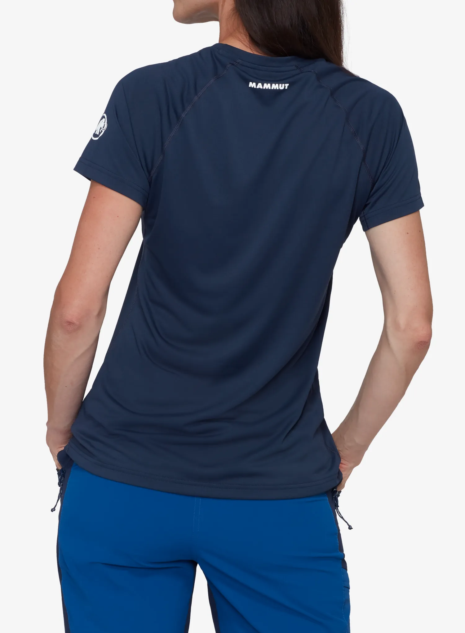 Lezecké tričko dámske Mammut Ducan FL T-Shirt - marine