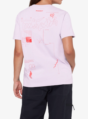 Lezecké tričko dámske Mammut Mammut Base T-Shirt Multi-Pitch - alpine calamint