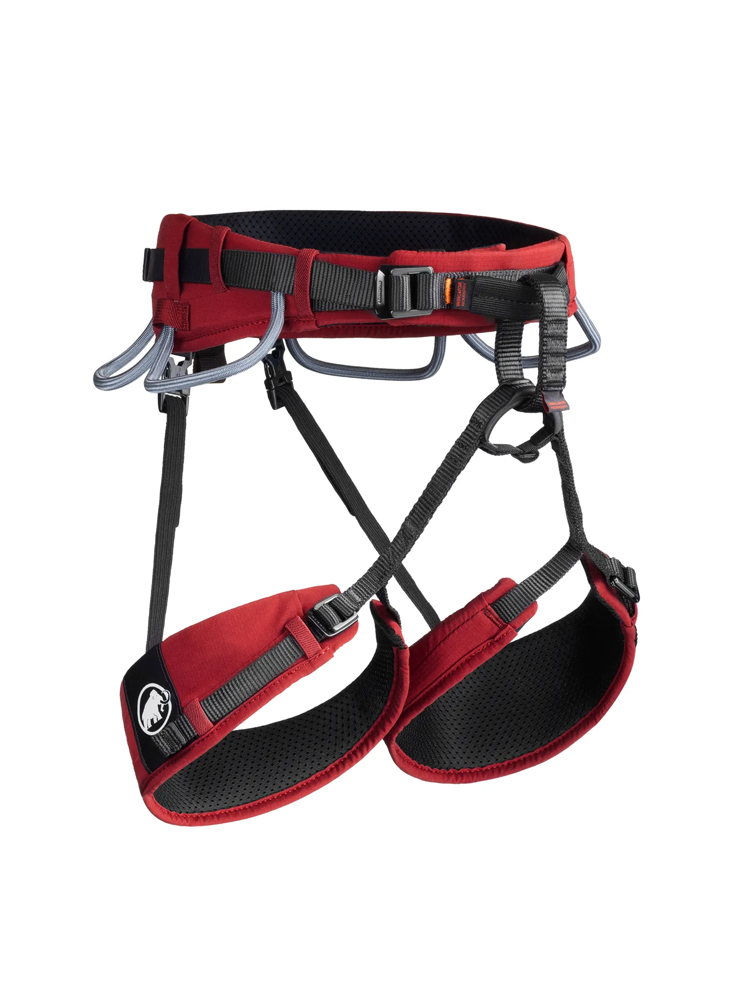 Lezecký postroj dámsky Mammut Ophir 3 Slide 2.0 Harness - dark red/strata