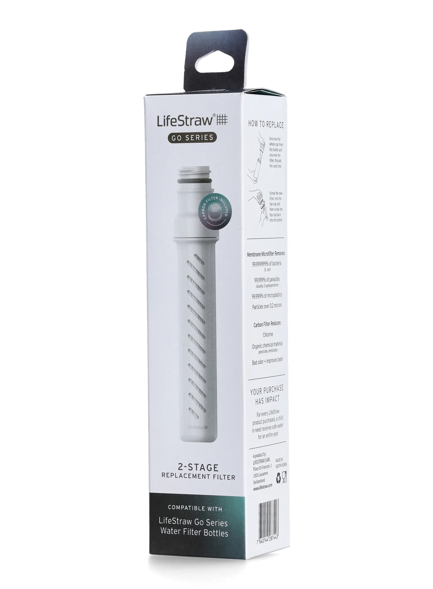 Vodný filter Lifestraw Go Series Replacement Membrane Microfilter