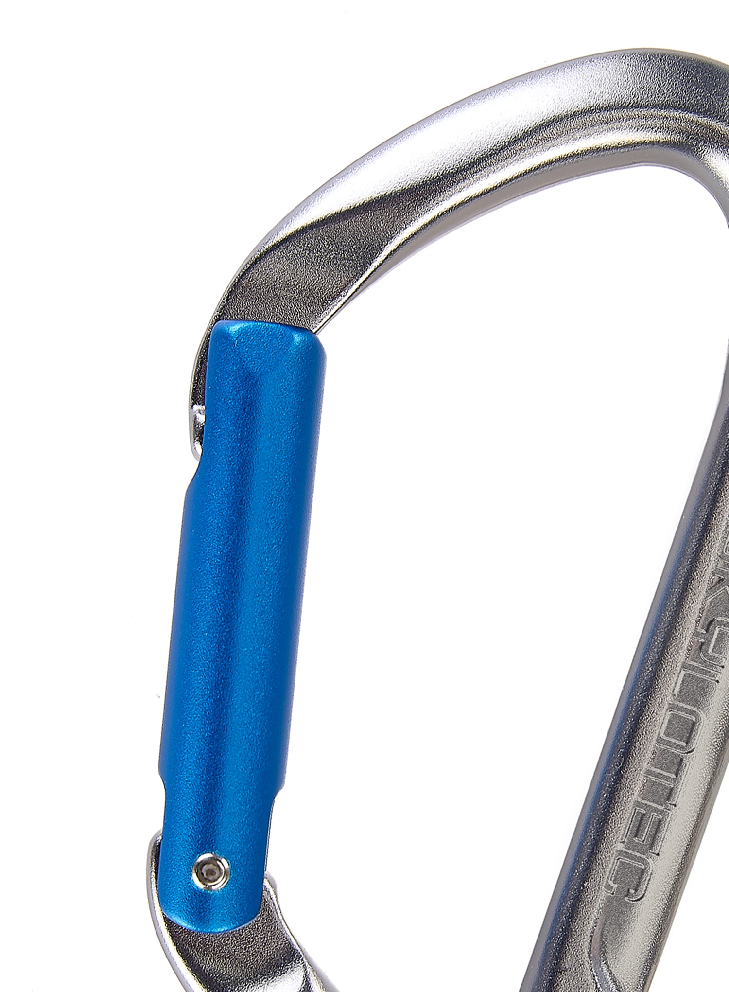 Karabína SKYLOTEC Salto S - titanium/electricblue
