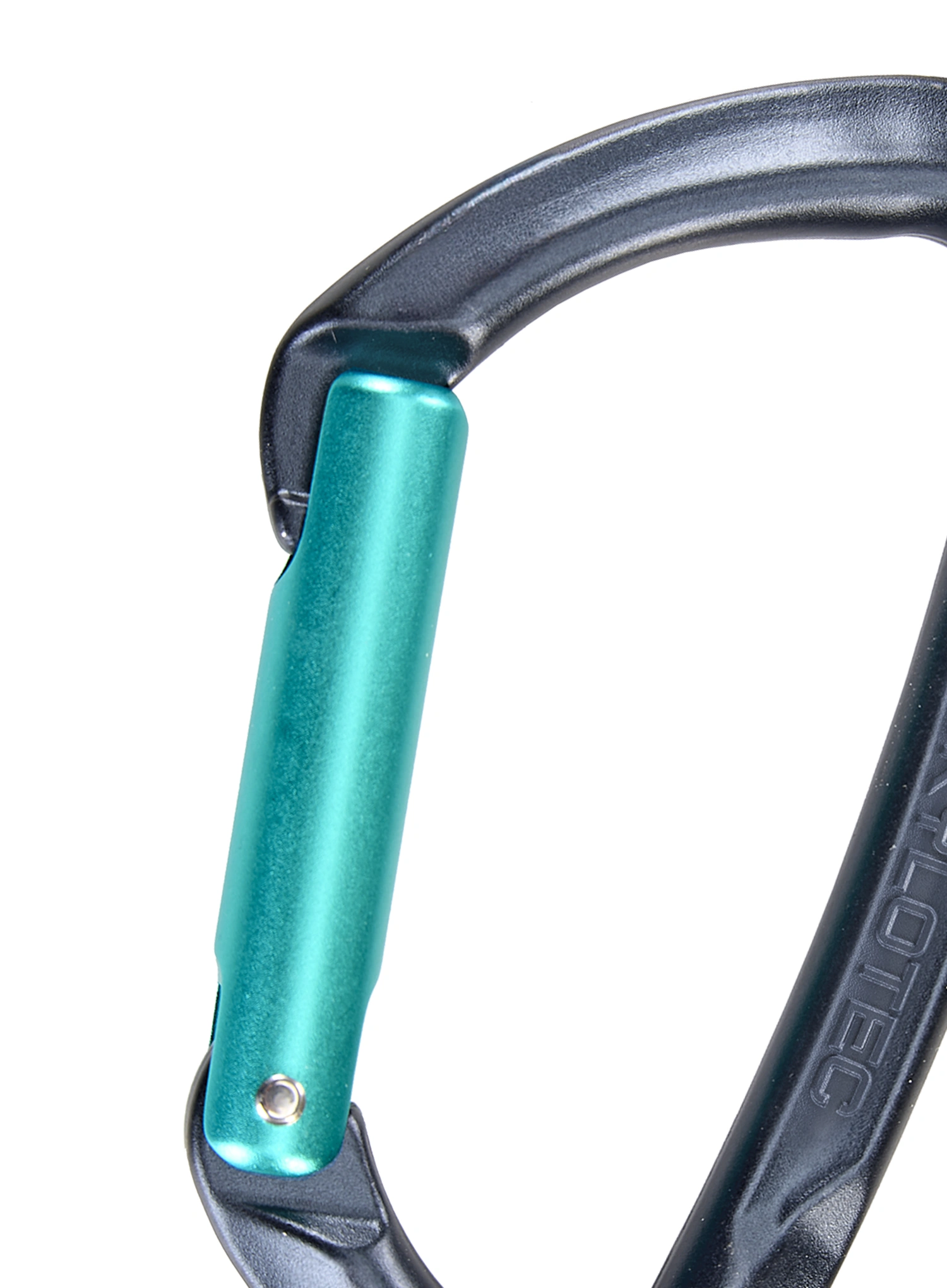 Karabína SKYLOTEC Lime S - anthracite/aquamarine