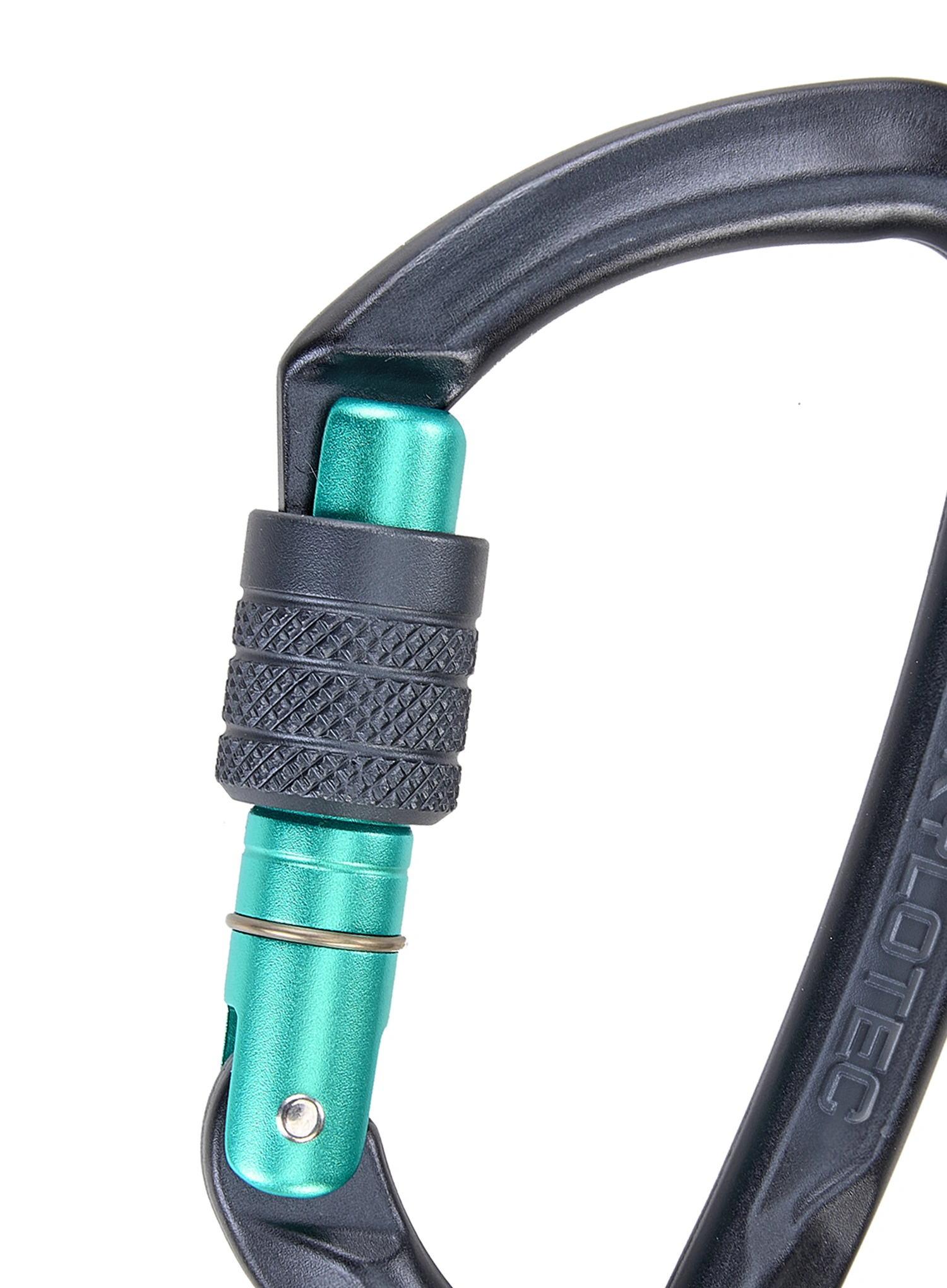 Karabína SKYLOTEC Lime SG - anthracite/aquamarine
