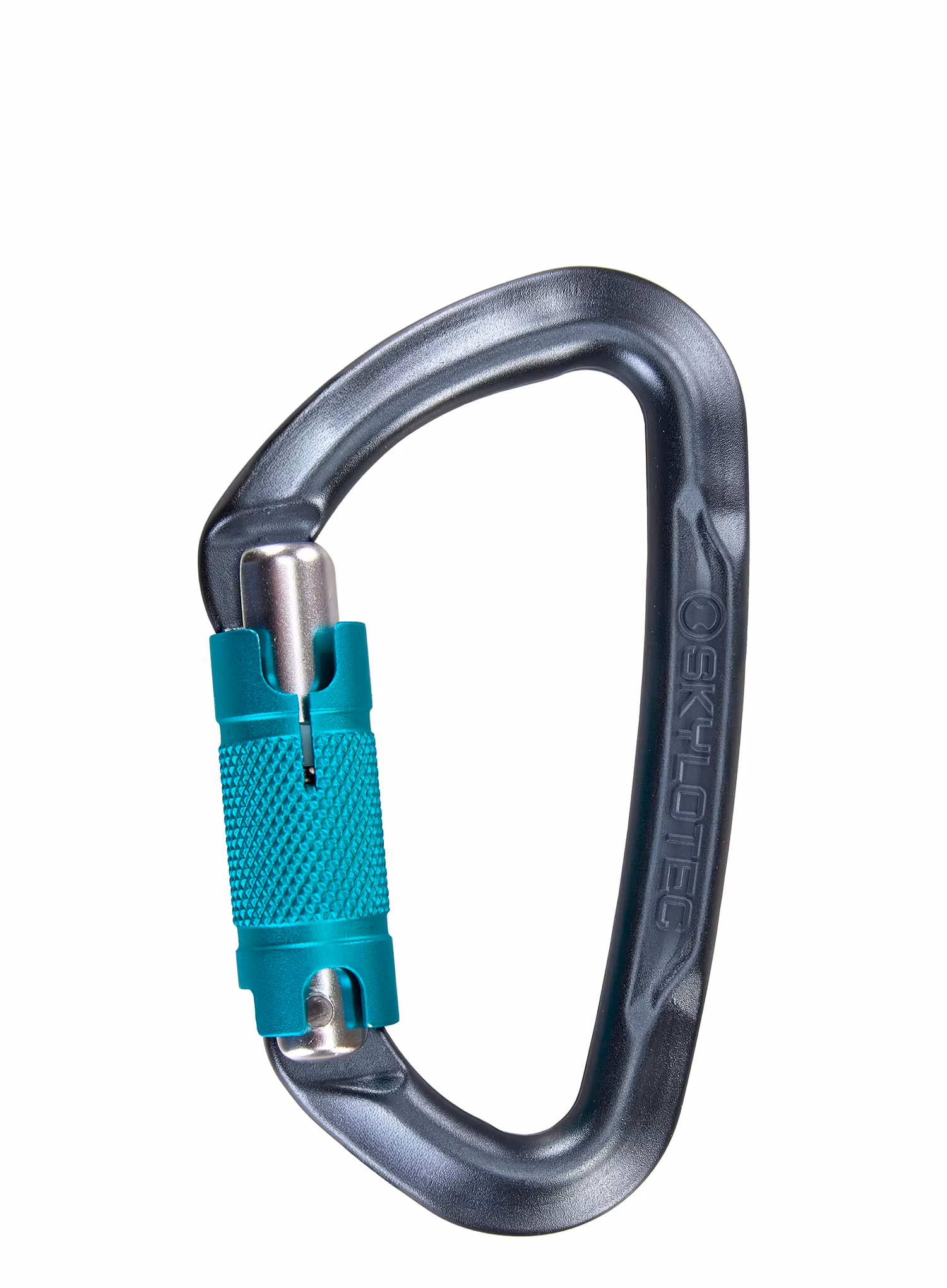 Karabína SKYLOTEC Lime WG - anthracite/aquamarine