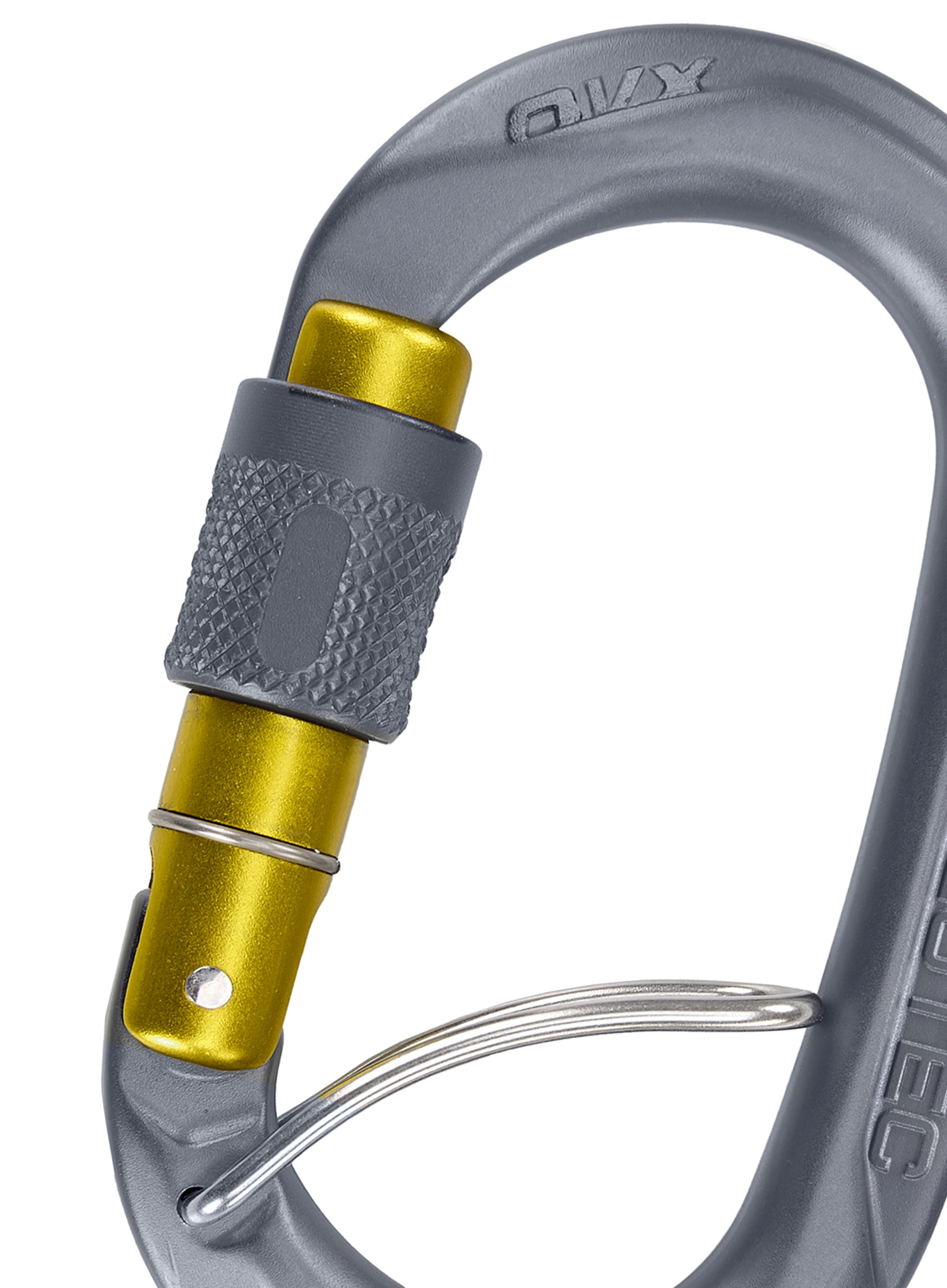 Karabína SKYLOTEC Ovx SGL - anthracite/mustard