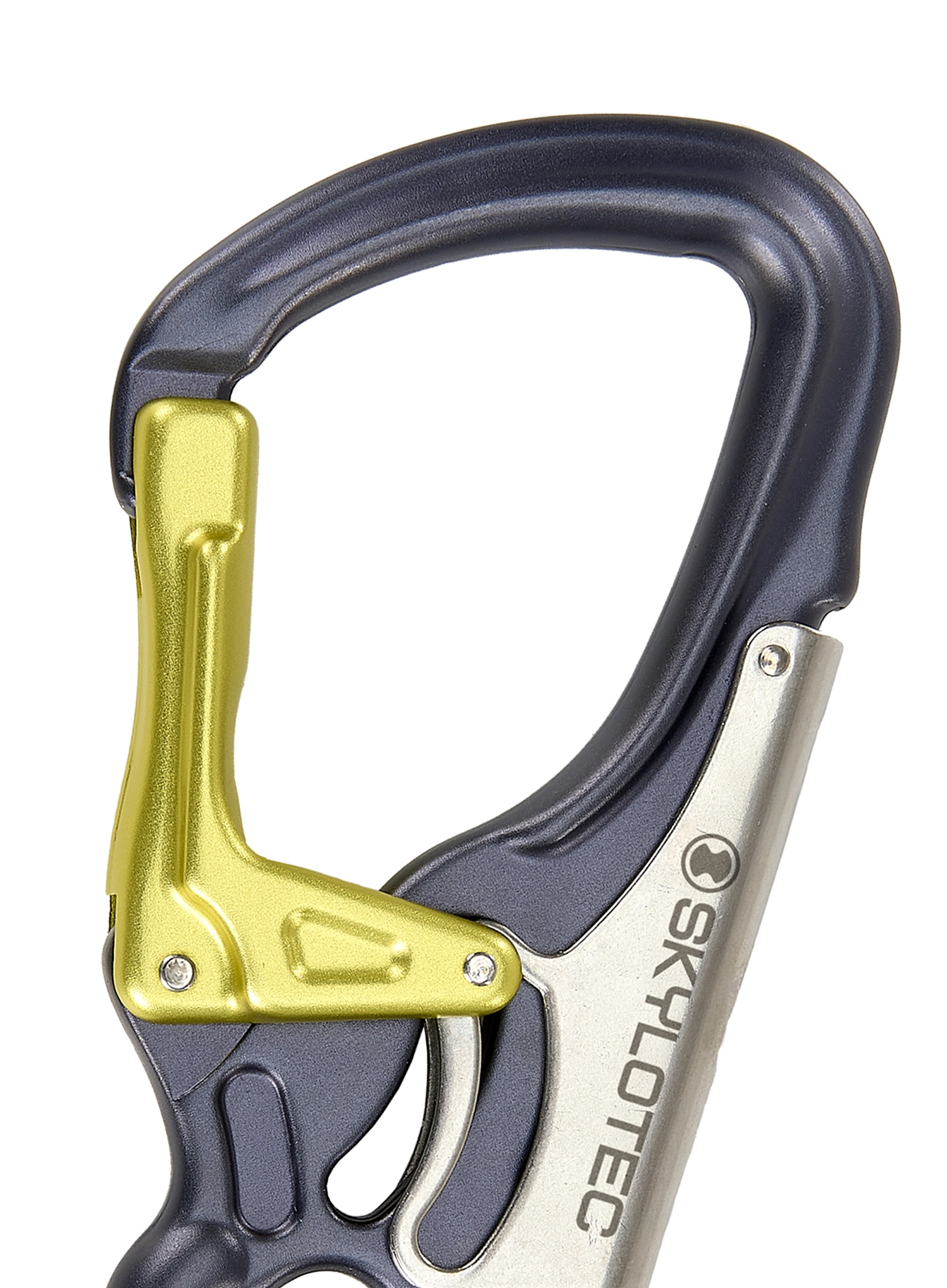 Karabína SKYLOTEC K-Advance - anthracite/mustard