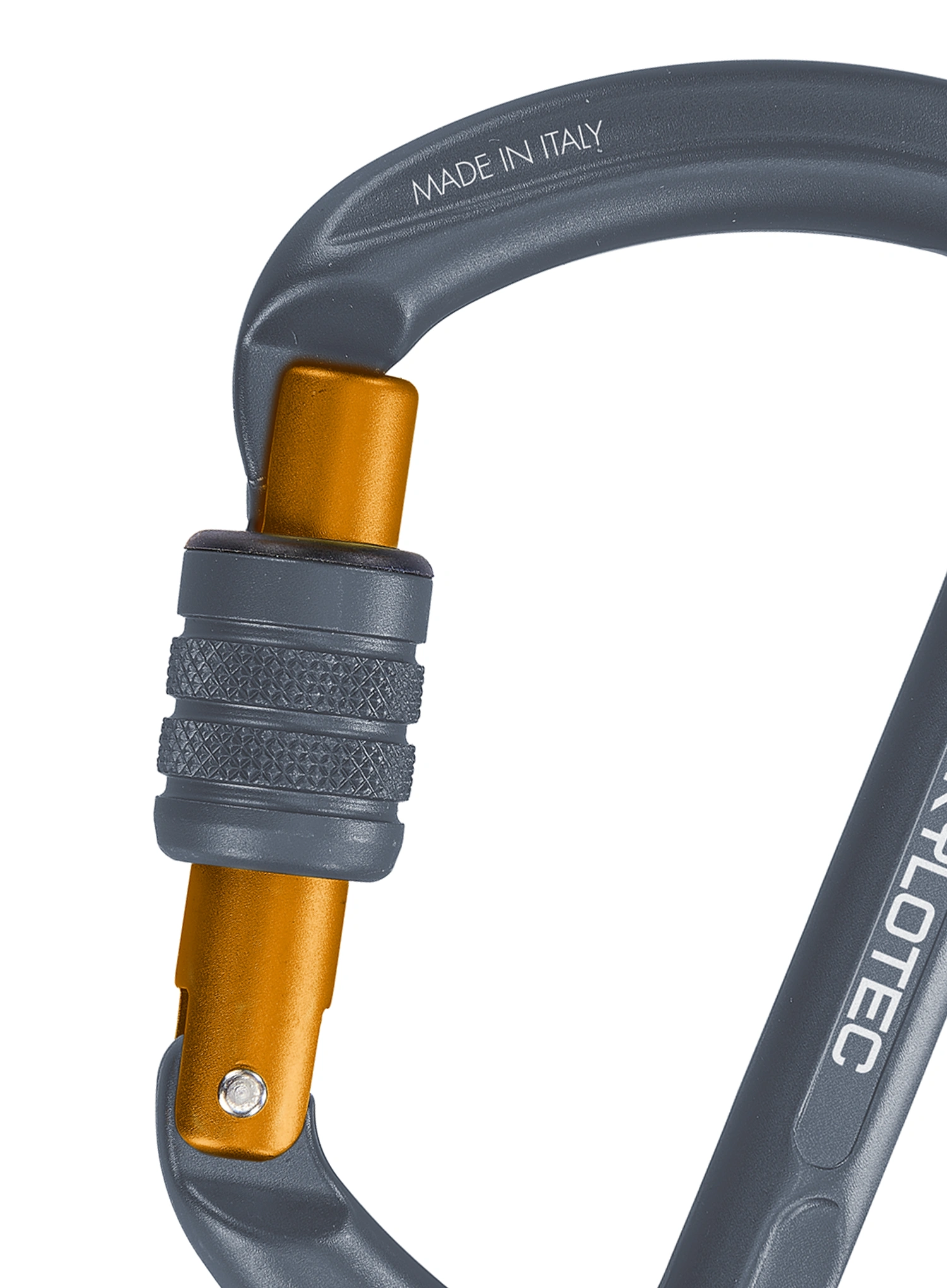 Karabína SKYLOTEC K-Classic - anthracite/mustard