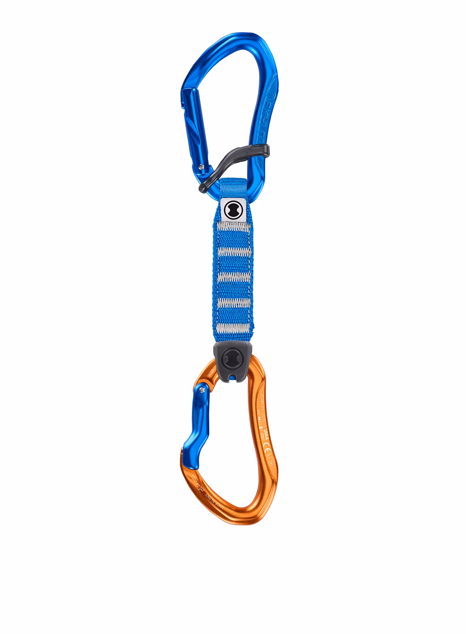 Lezecké expresky SKYLOTEC Morfo Set UL Pro - 6 Pack 12 cm - blue/orange