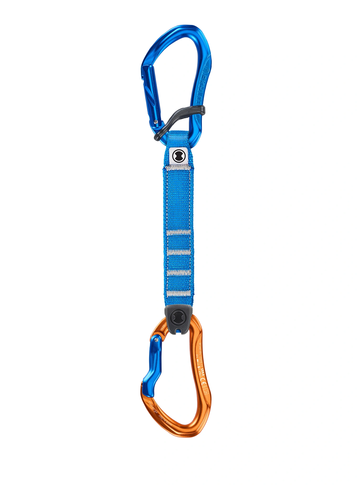 Lezecké expresky SKYLOTEC Morfo Set UL Pro - 6 Pack 17 cm - blue/orange