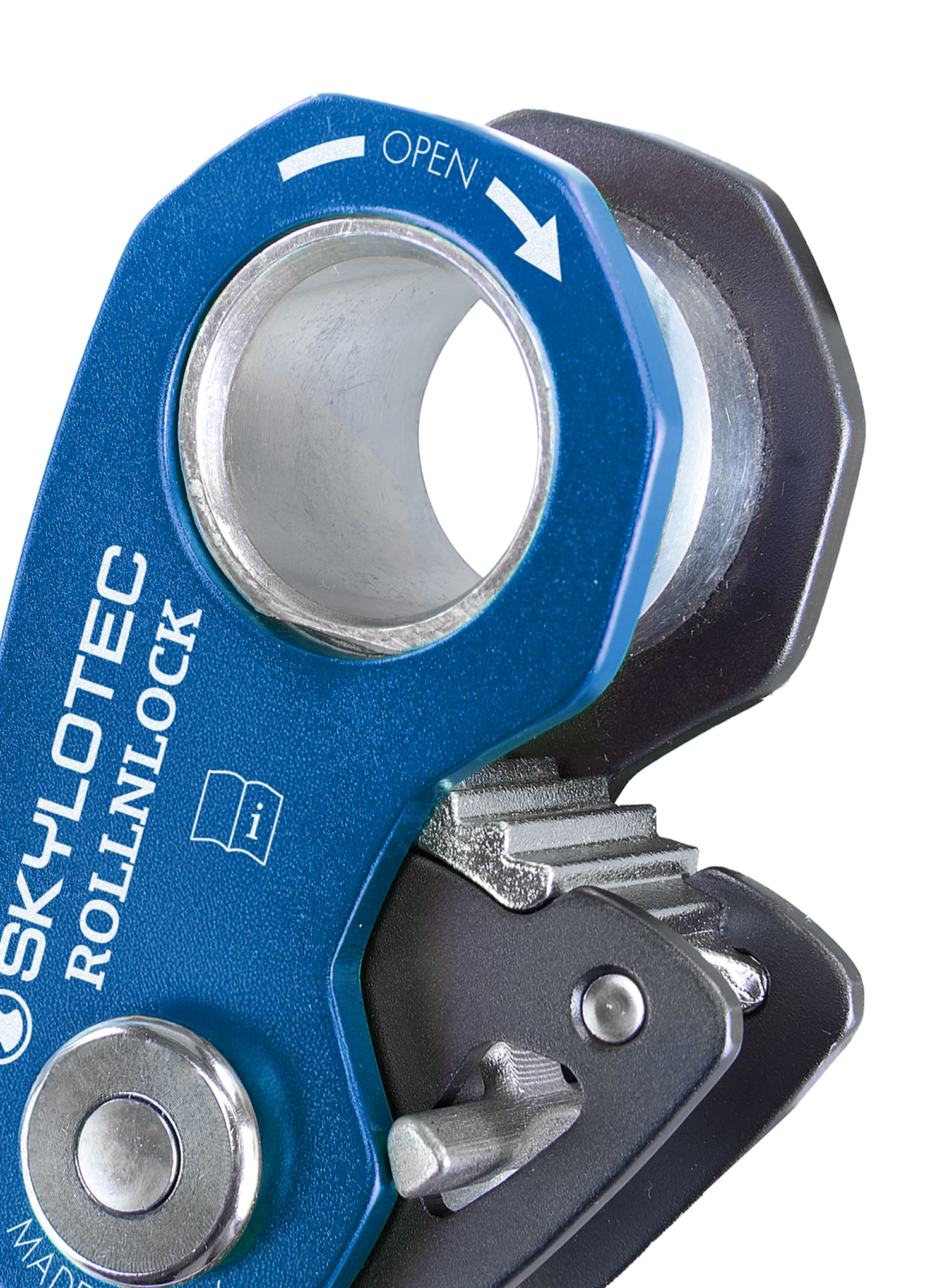 Kladka na lano SKYLOTEC Rollnlock - anthracite/electricblue