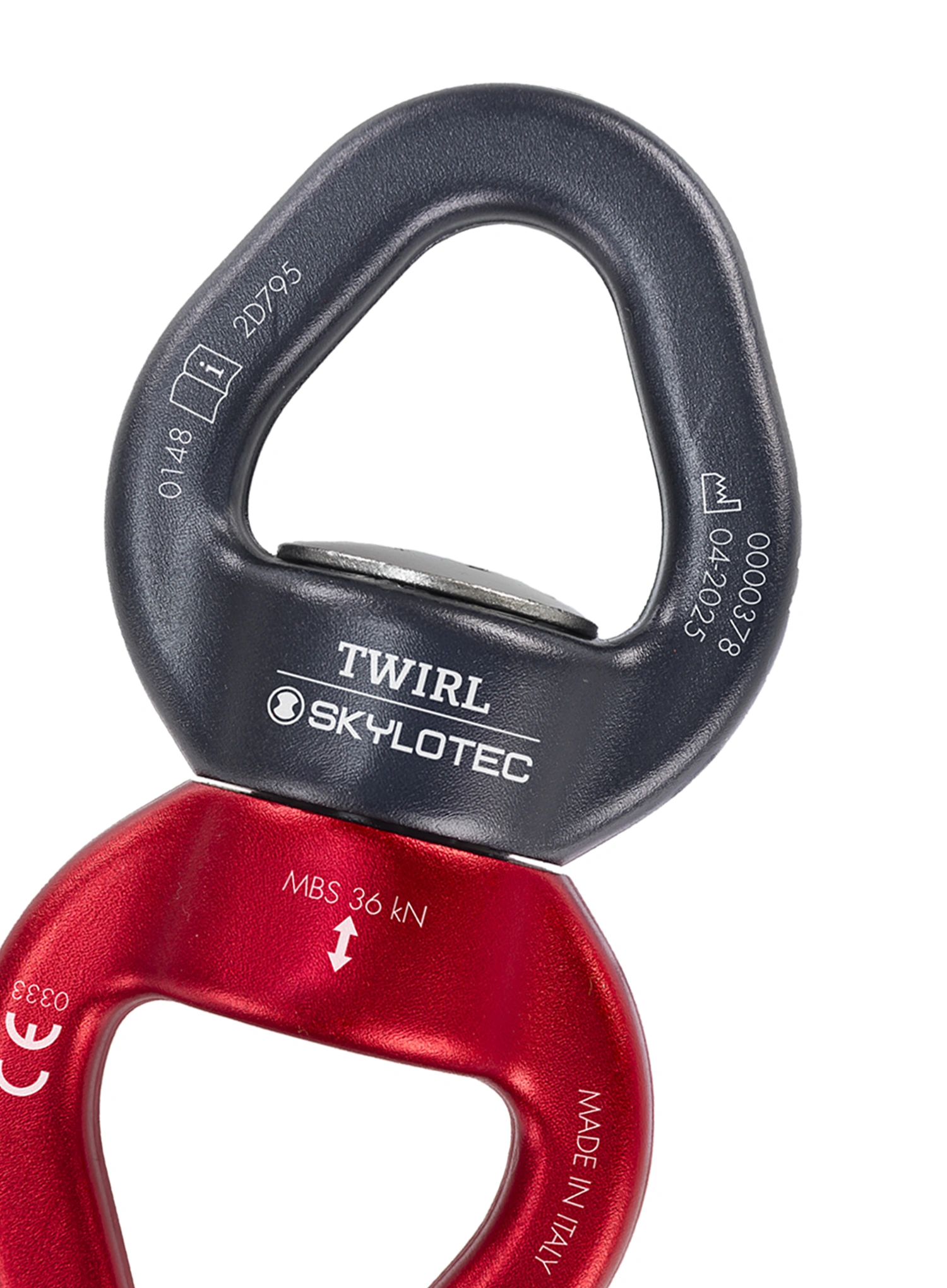 Otočný záves SKYLOTEC Twirl - grey/red