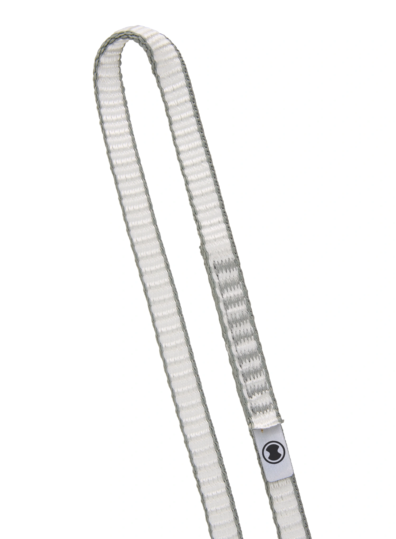 Zošitá slučka SKYLOTEC Looper DY 80 cm - white/grey