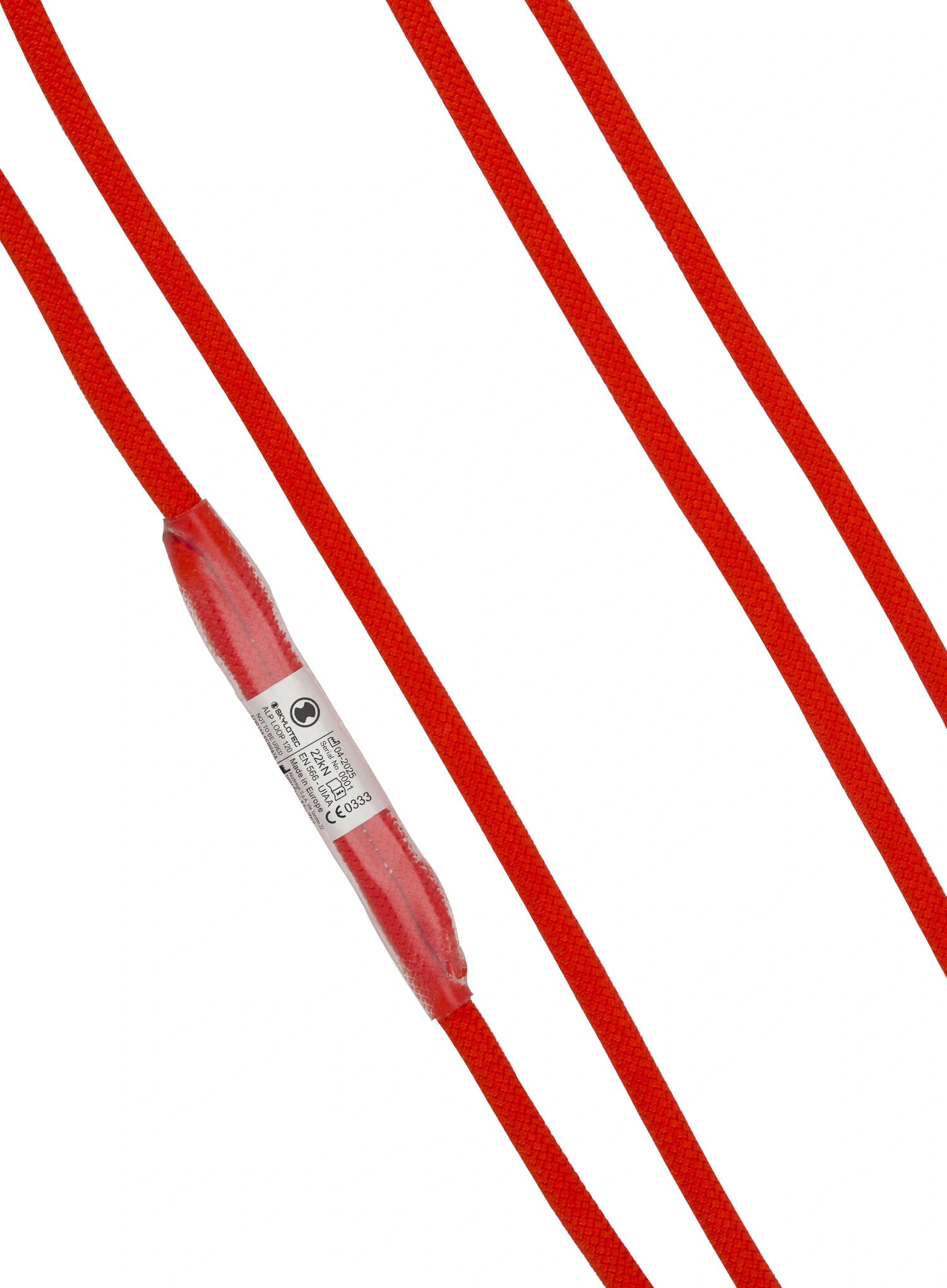 Zošitá slučka SKYLOTEC Alp Loop 120 cm - red