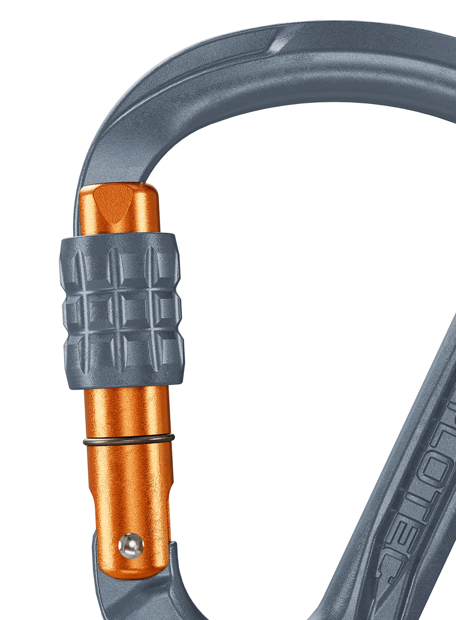 Karabína SKYLOTEC Leger SG - grey/orange