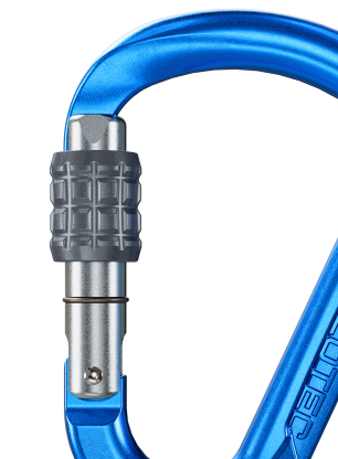 Karabína SKYLOTEC Tondo SG - electricblue/titanium