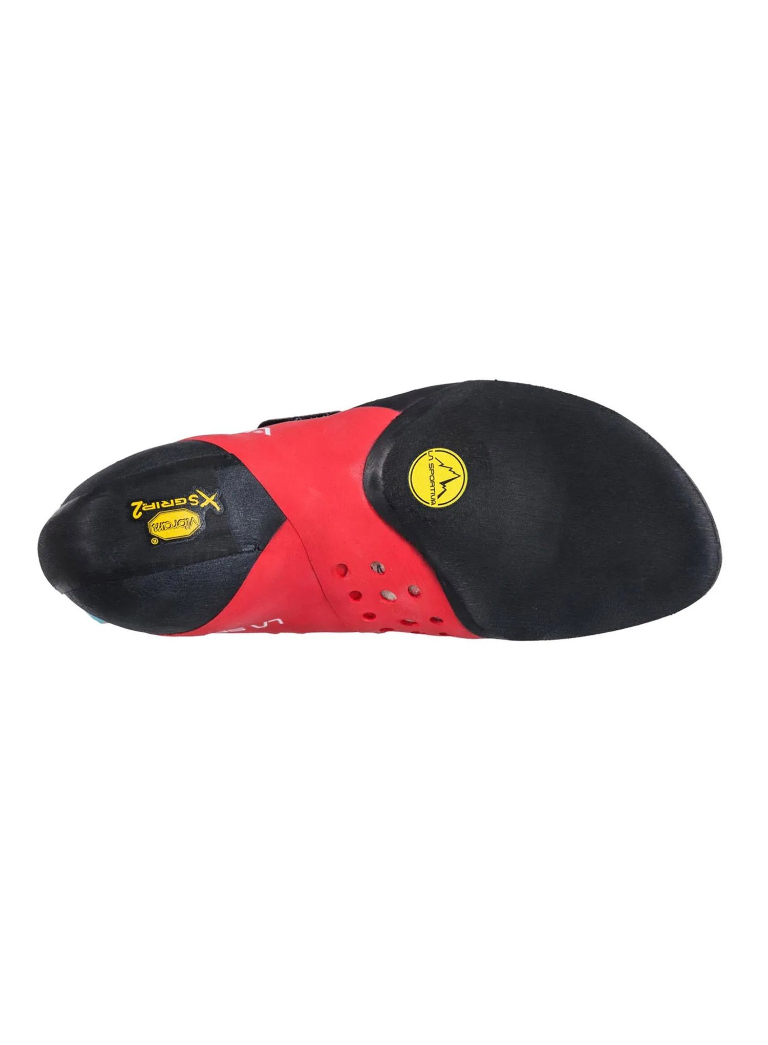 Dámske lezecké topánky La Sportiva Solution Comp - malibu blue/hibiscus