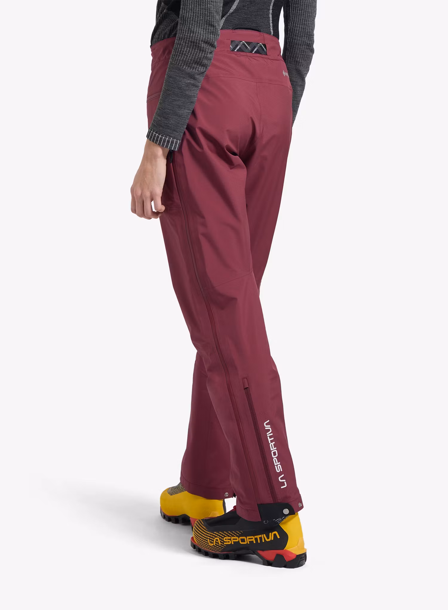 Dámske turistické nohavice La Sportiva Alpine Guide GTX Performance Pants - redwood